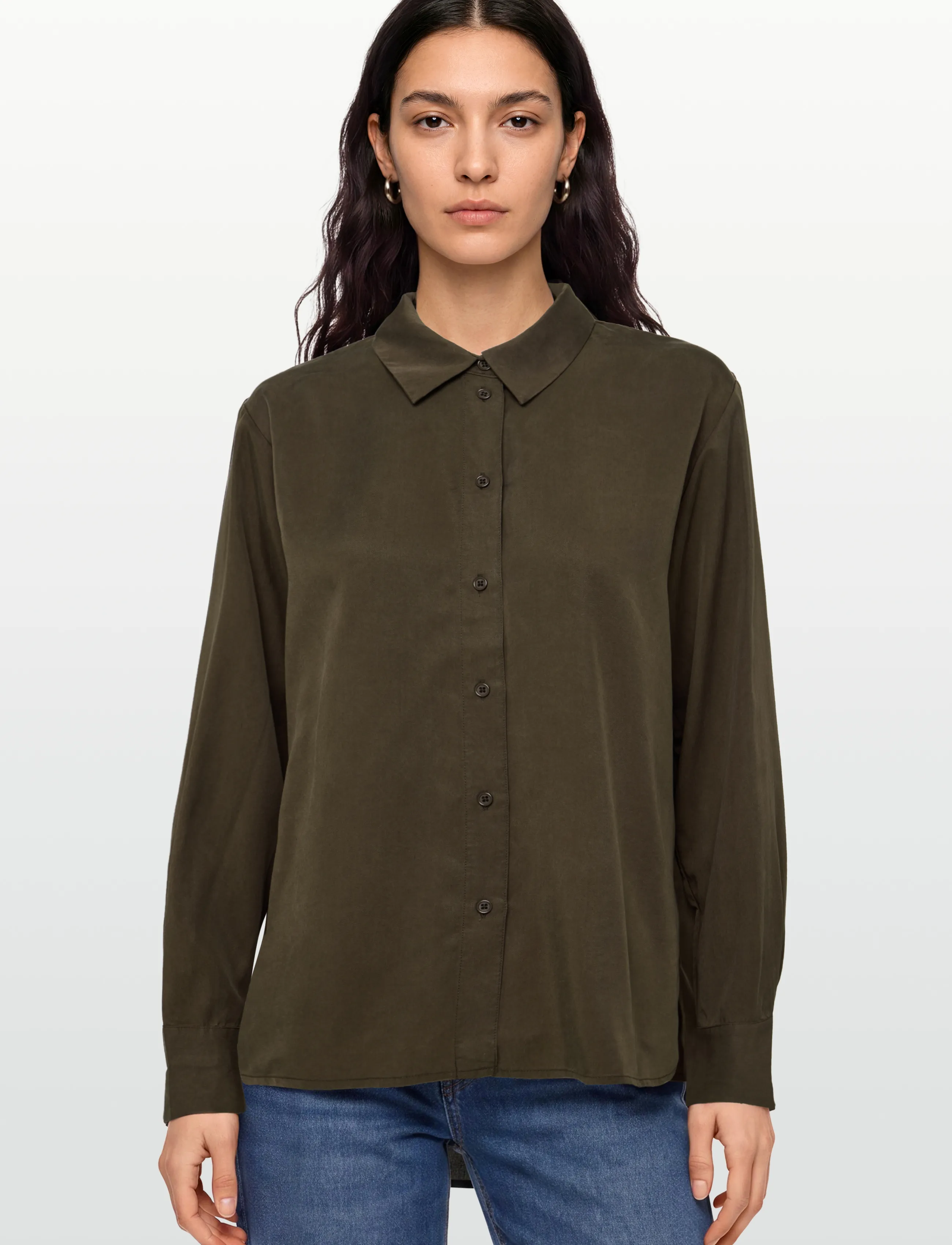 A Part Of The Art - DAILY SHIRT - long-sleeved shirts - pine green - 3