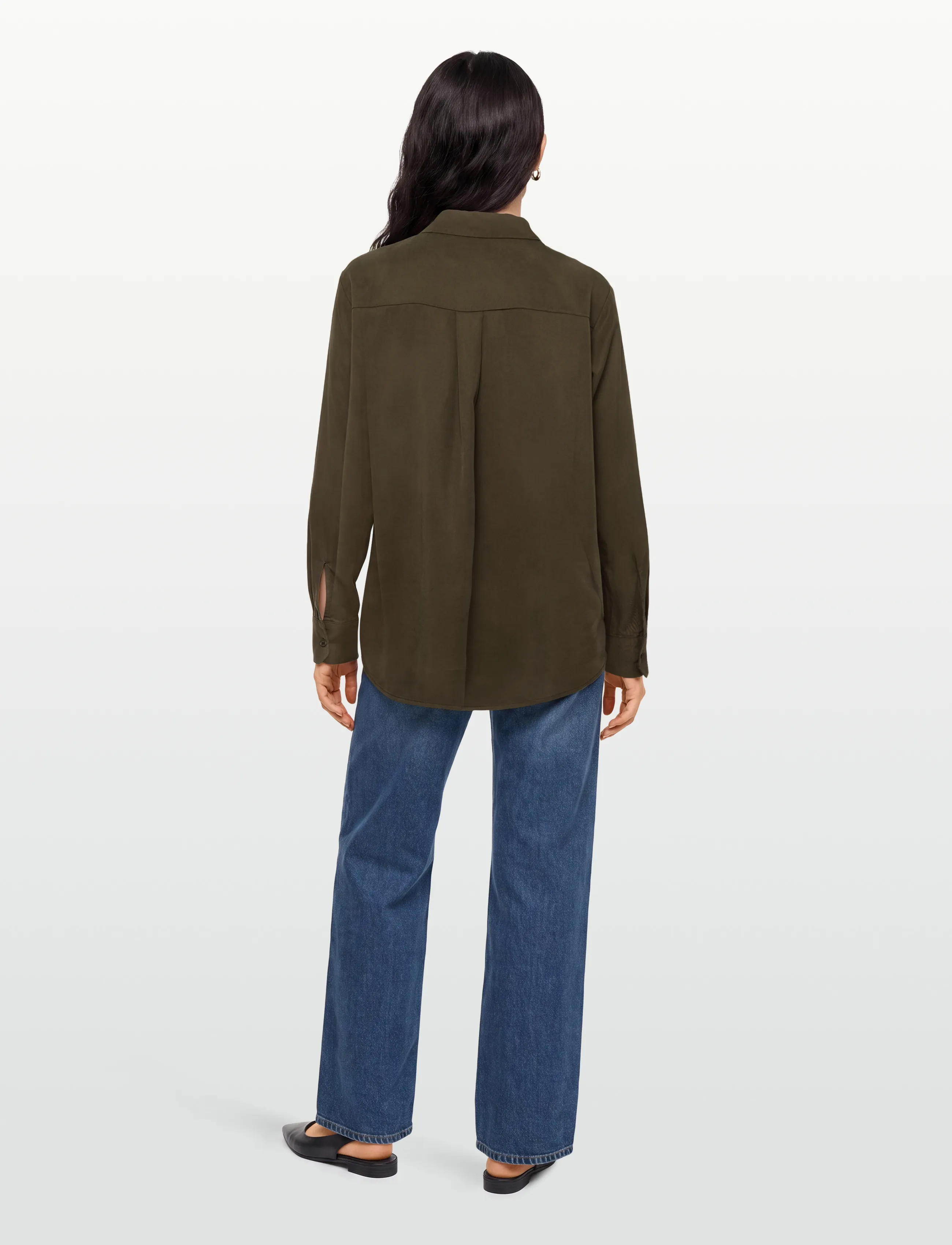 A Part Of The Art - DAILY SHIRT - long-sleeved shirts - pine green - 4