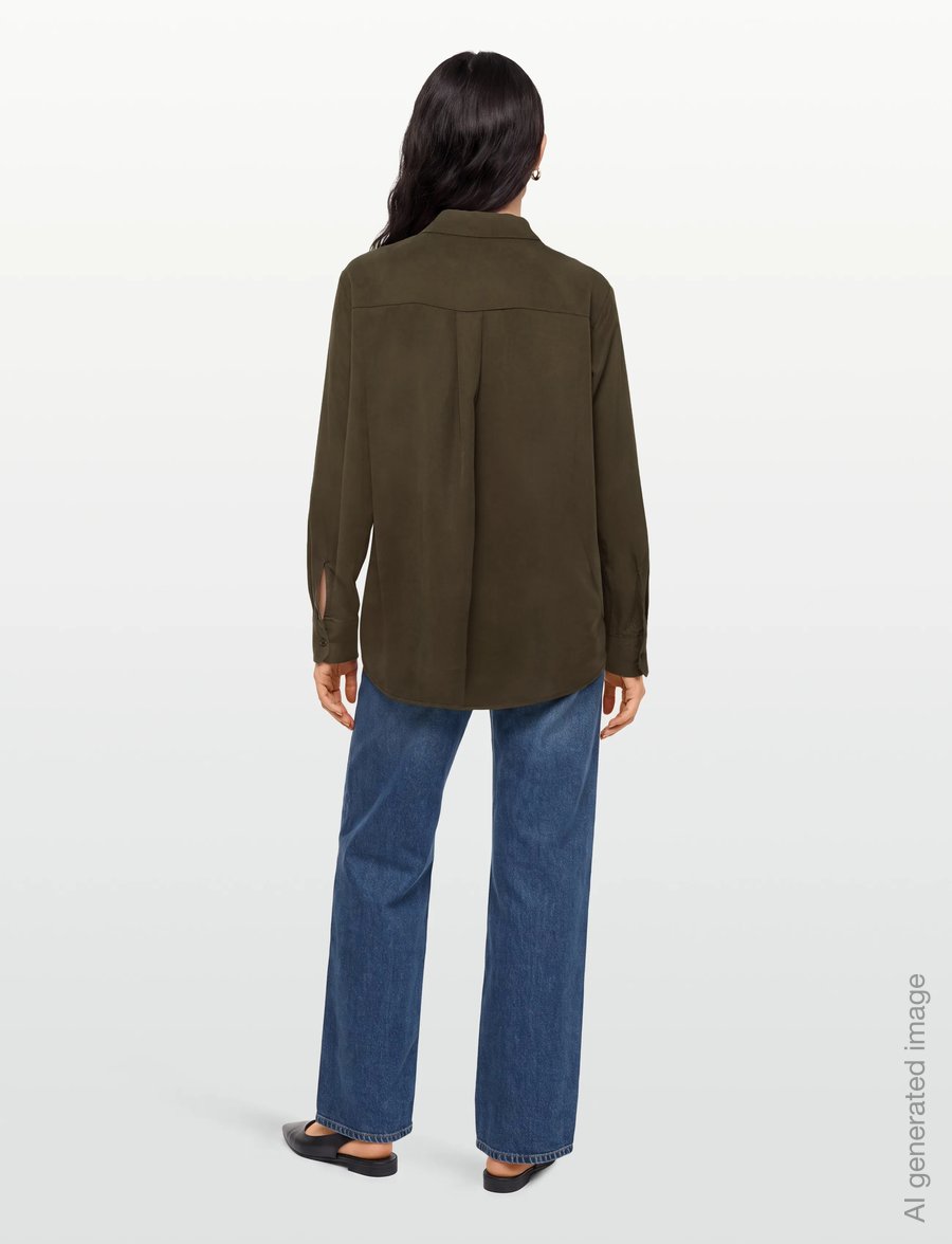 A Part Of The Art - DAILY SHIRT - langärmlige hemden - pine green - 4