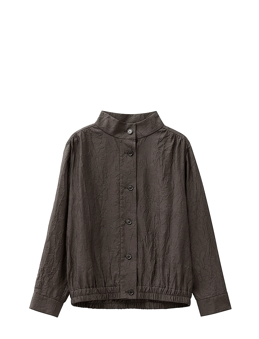 A Part Of The Art - SOLANGE SHIRT - forårsjakker - ash brown - 1