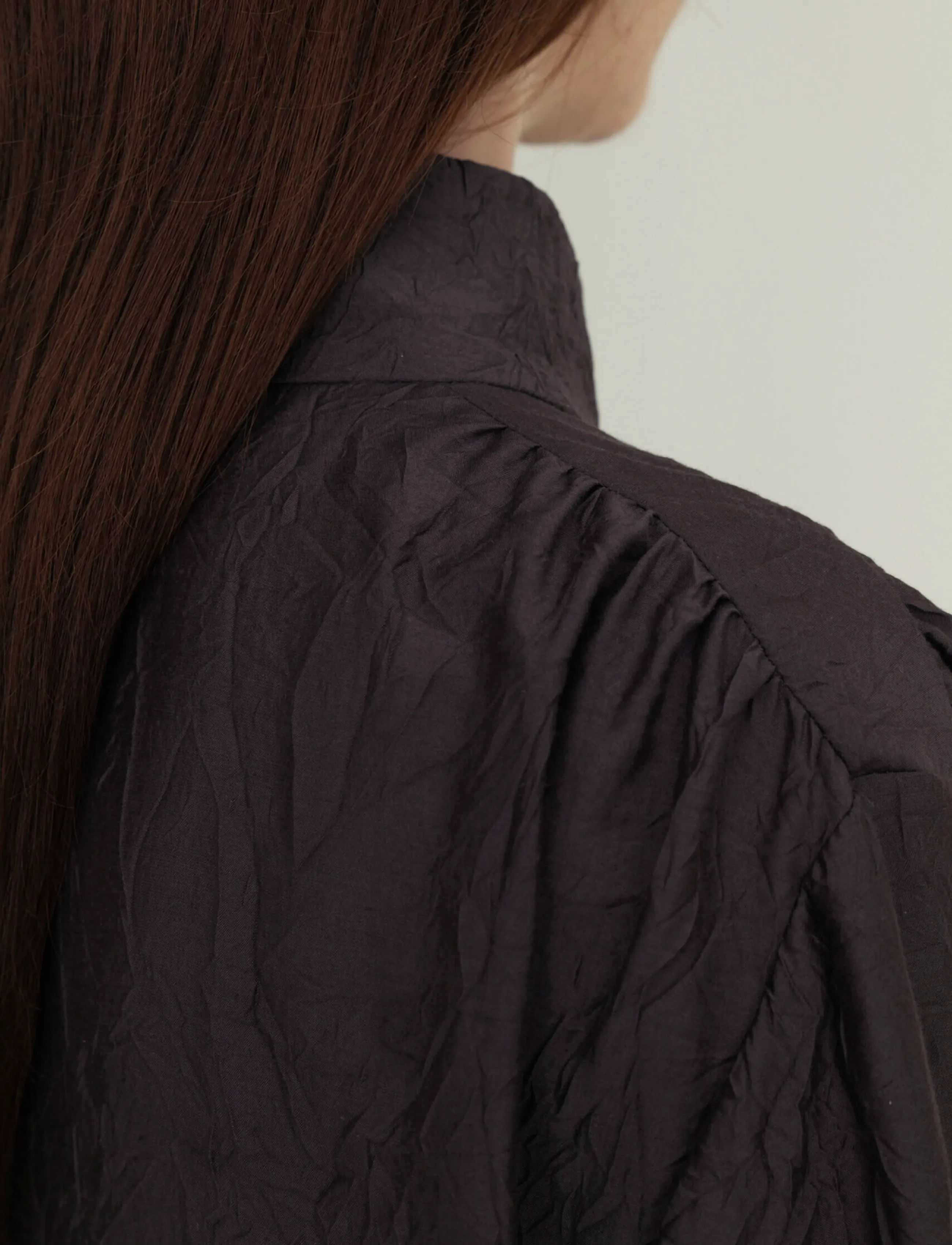 A Part Of The Art - SOLANGE SHIRT - spring jackets - ash brown - 4