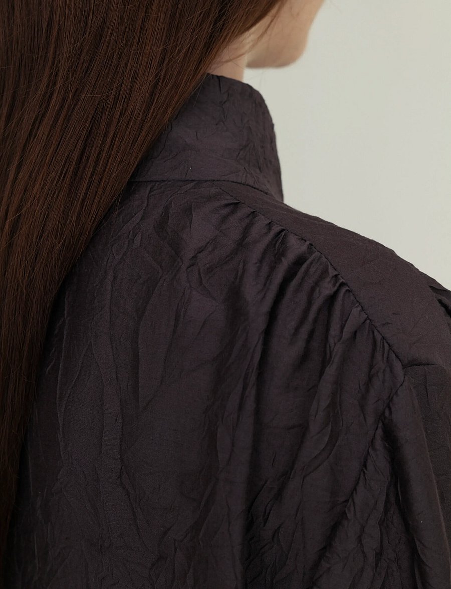 A Part Of The Art - SOLANGE SHIRT - forårsjakker - ash brown - 4