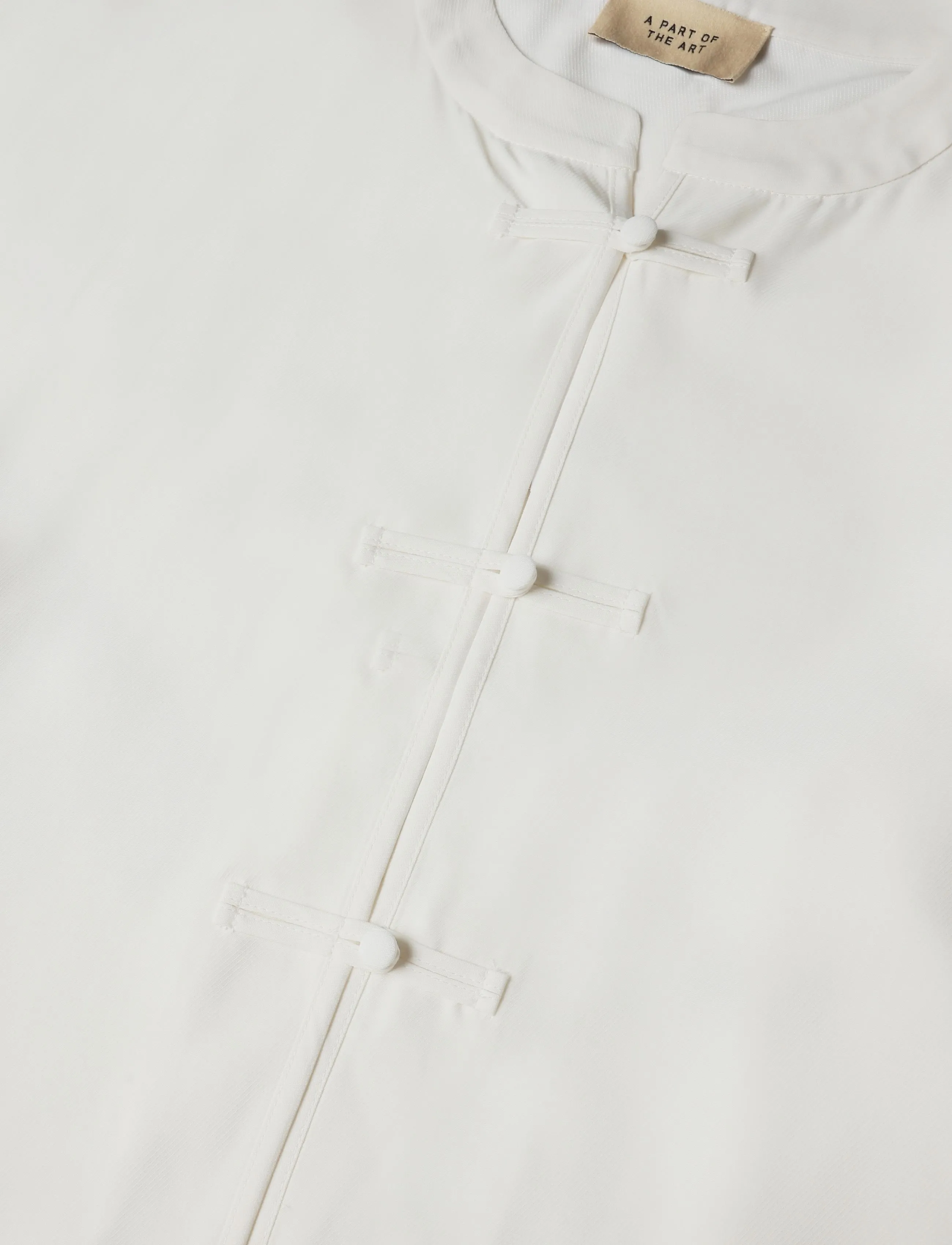A Part Of The Art - POISE SHIRT - langärmlige hemden - creme - 5