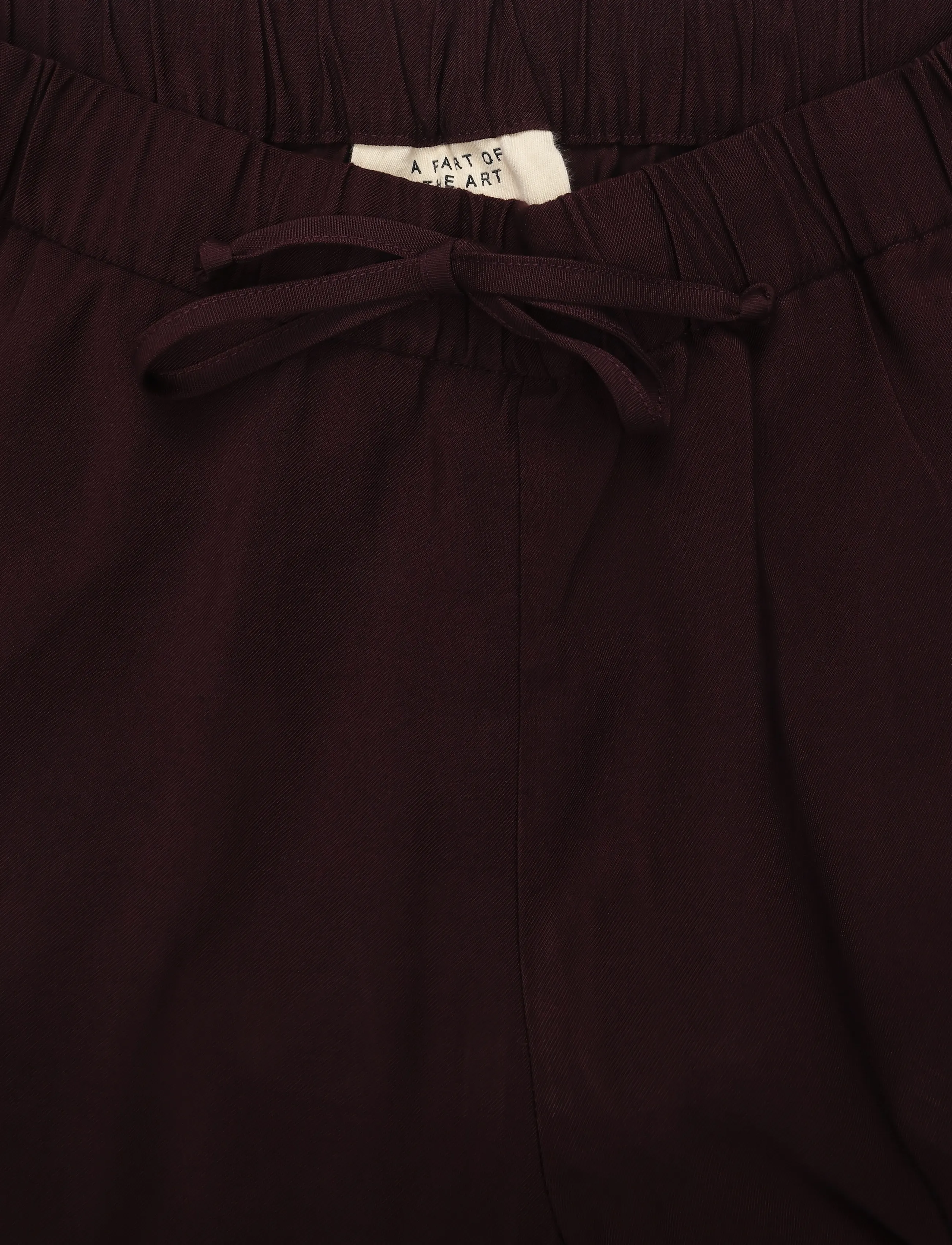 A Part Of The Art - VACANT PANTS - bukser med brede ben - deep plum - 5