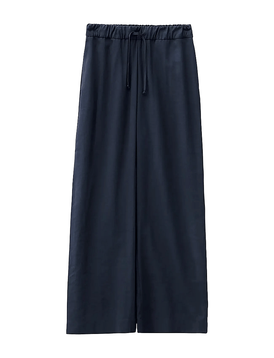A Part Of The Art - VACANT PANTS - laia säärega püksid - midnight navy - 1