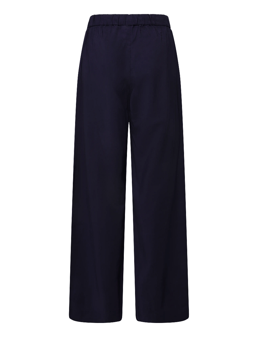 A Part Of The Art - VACANT PANTS - hosen mit weitem bein - midnight navy - 2