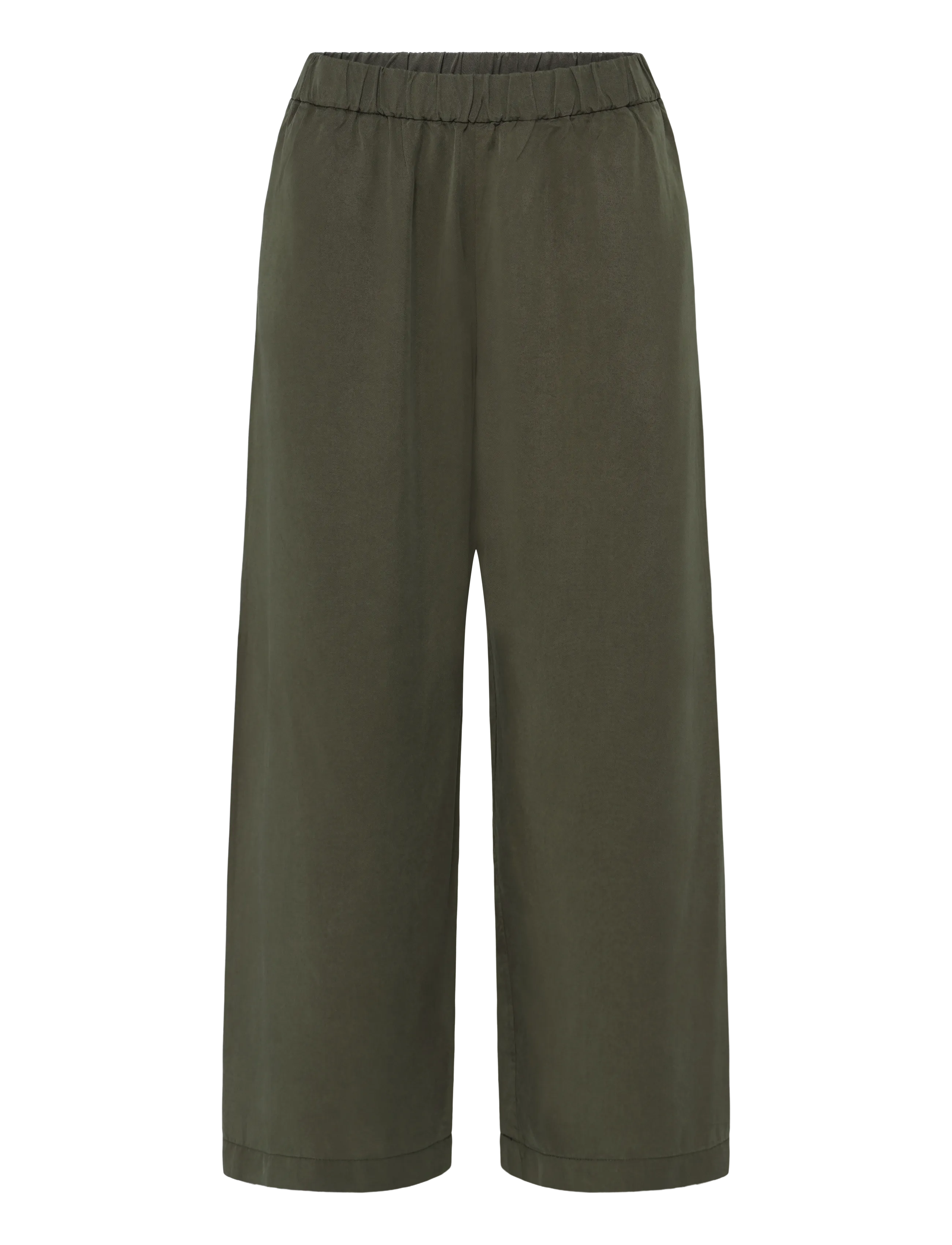 A Part Of The Art AIRY PANTS - Culottes - PINE GREEN / green