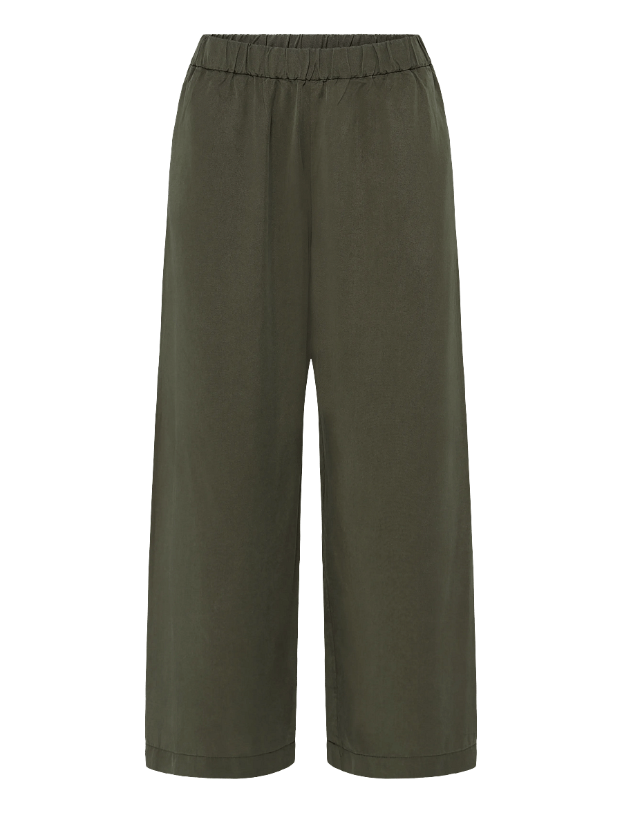 A Part Of The Art - AIRY PANTS - culottes - pine green - 0