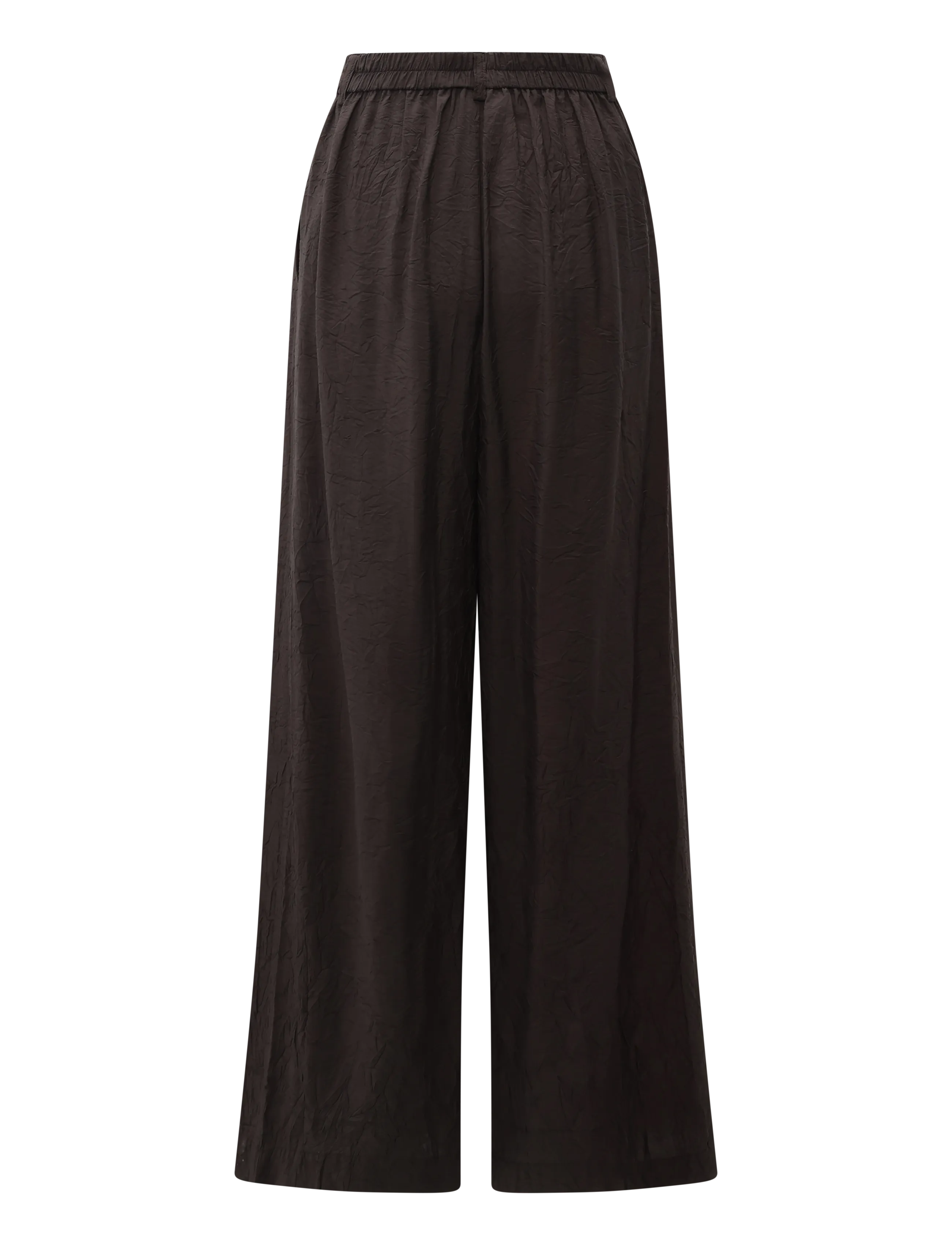 A Part Of The Art - DREAMY PANTS - hosen mit weitem bein - ash brown - 2
