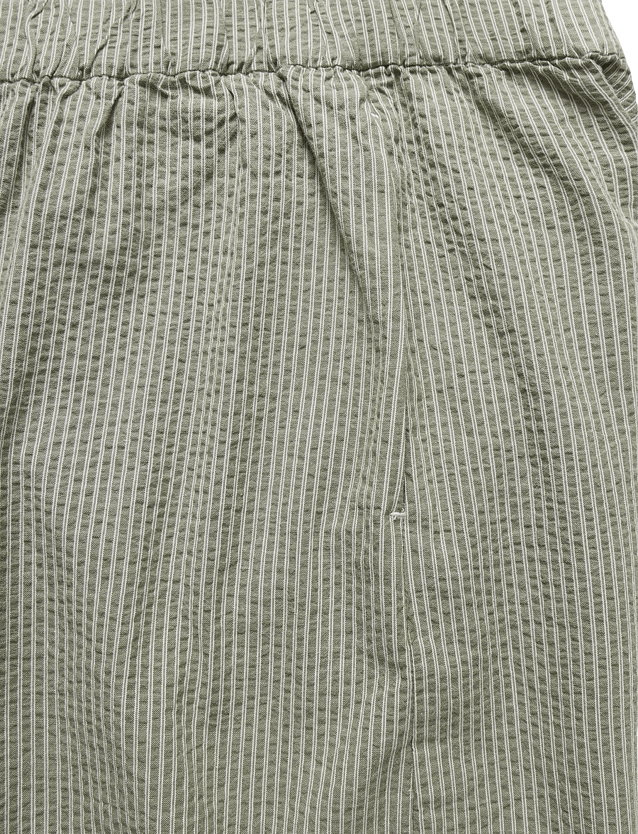 A Part Of The Art - AIRY PANTS - laia säärega püksid - khaki and white stripe - 2