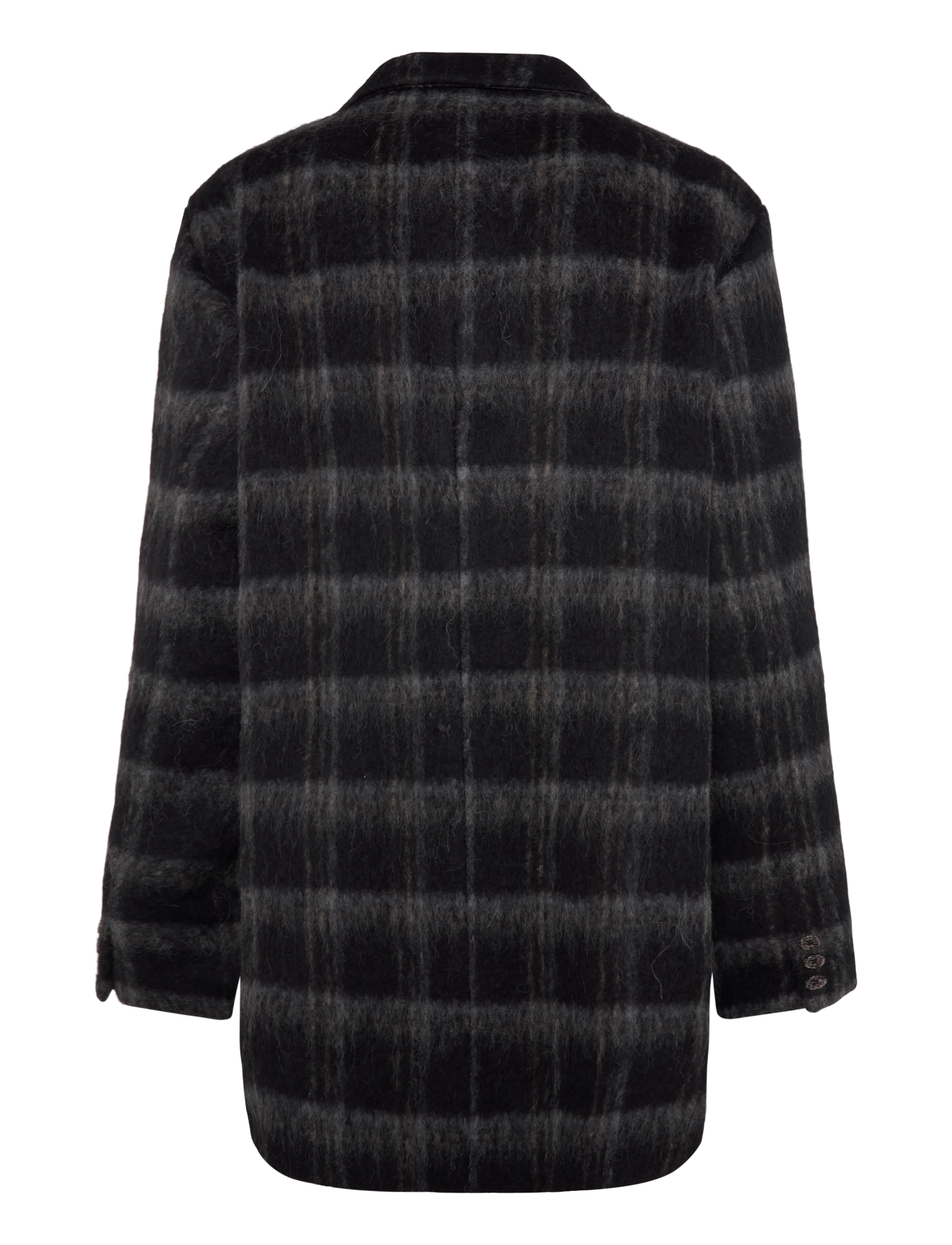 A Part Of The Art - FORM BLAZER HAIRY CHECK - festmode zu outlet-preisen - black check - 2