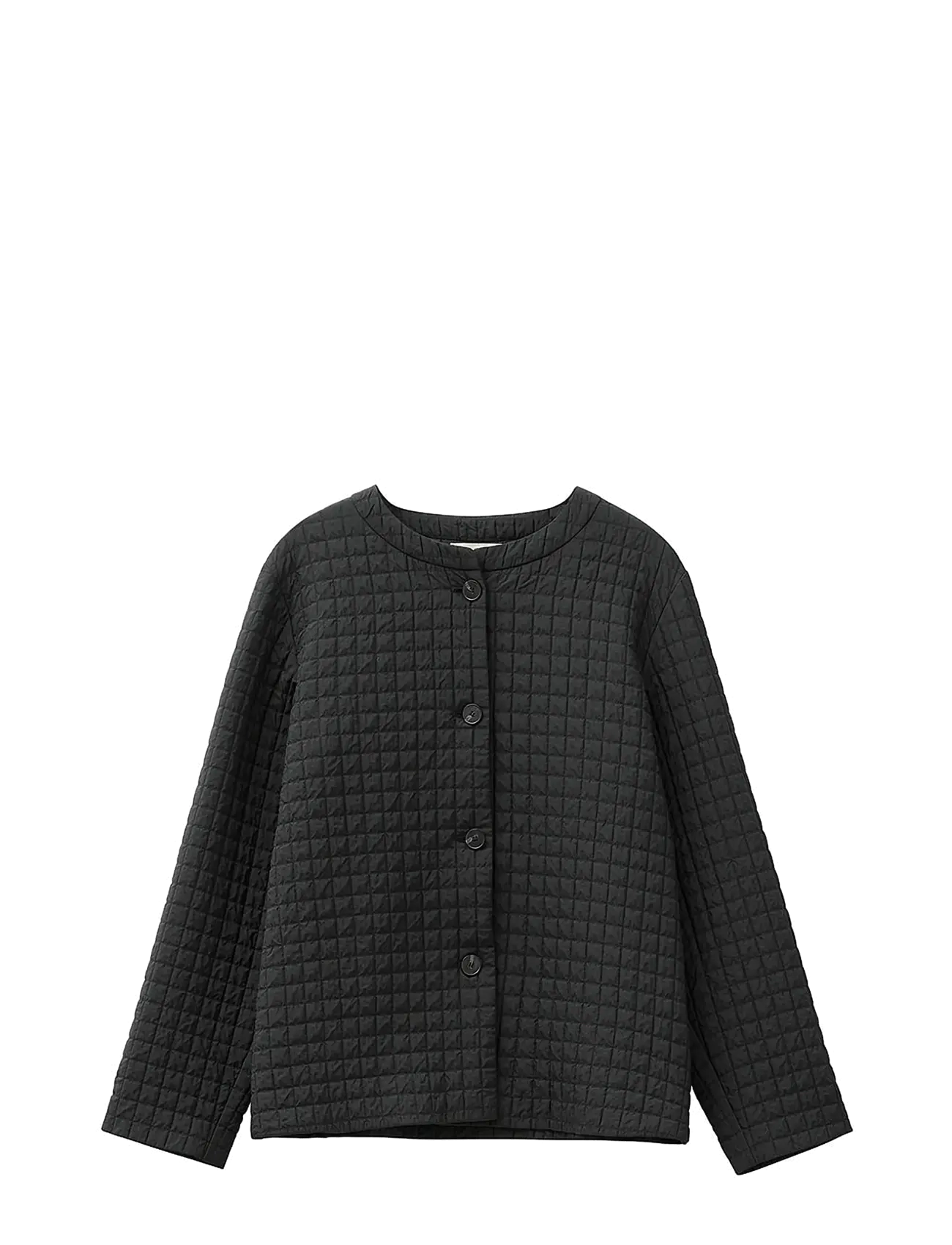 A Part Of The Art EASY QUILTED BLAZER - Kläder - BLACK / black