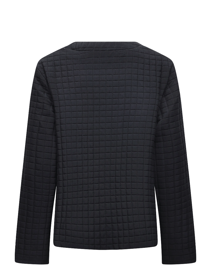 A Part Of The Art - EASY QUILTED BLAZER - einreihige blazer - black - 2