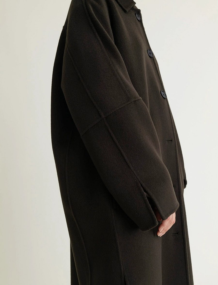 A Part Of The Art - LYRIC COAT LUXE WOOL - forest green - 3