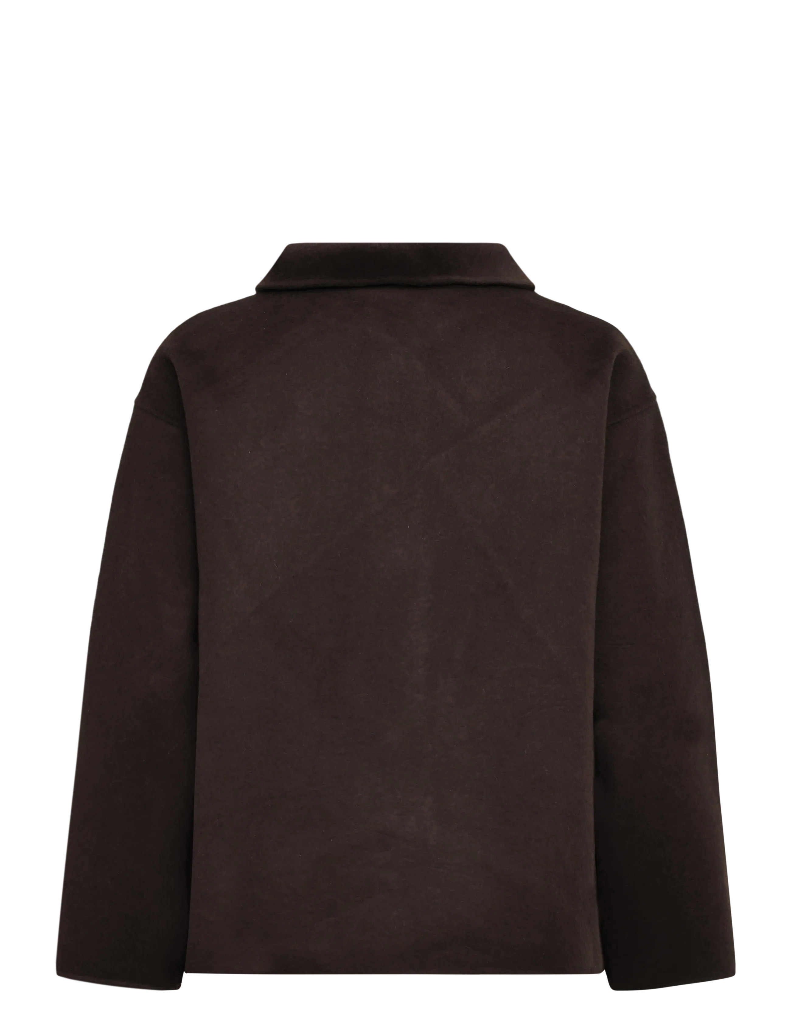 A Part Of The Art - EDGE JACKET LYX WOOL - wool jackets - dark brown - 2