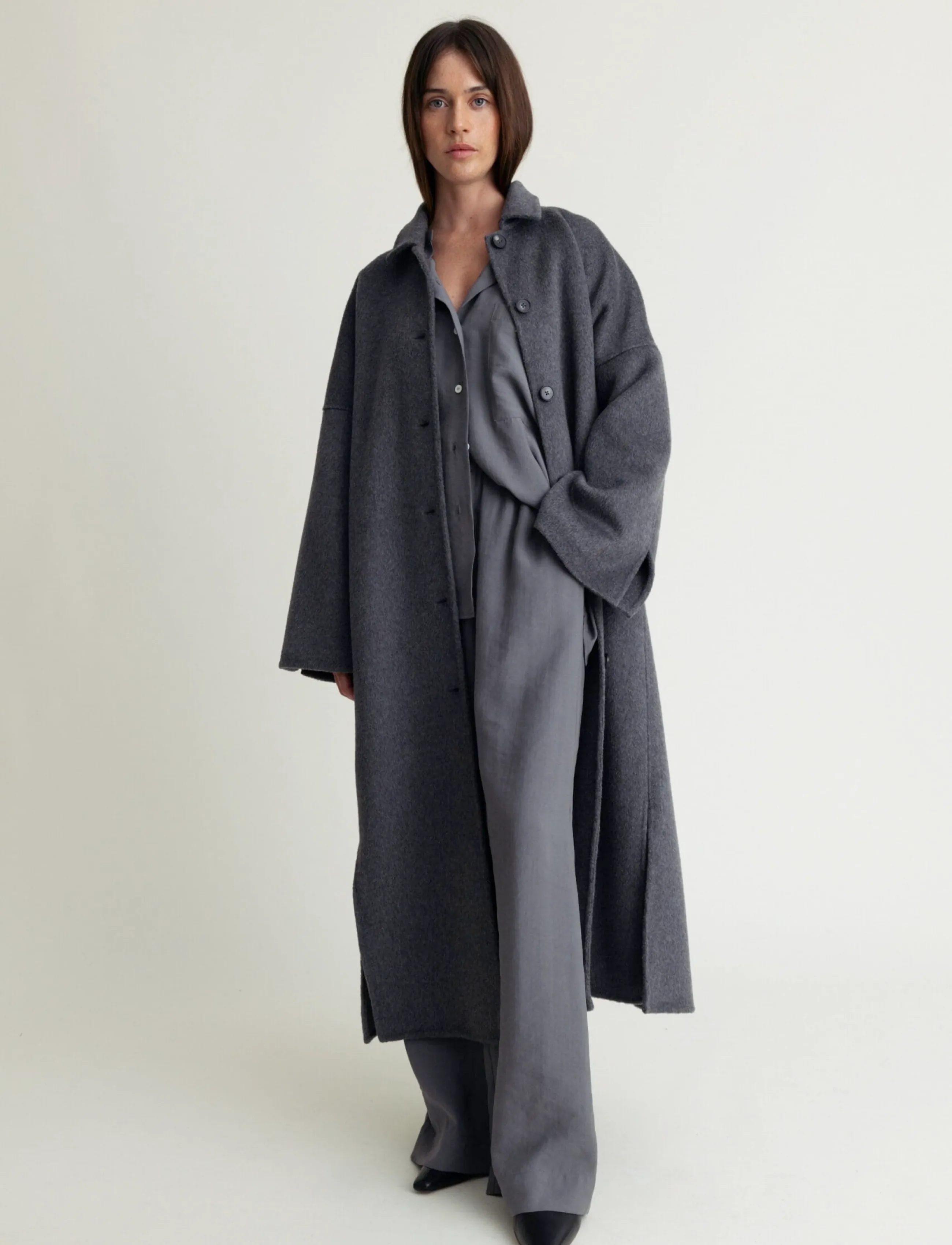 A Part Of The Art LYRIC COAT CASHEMERE BLEND - Winter jackets - GREY MELANGE / grey