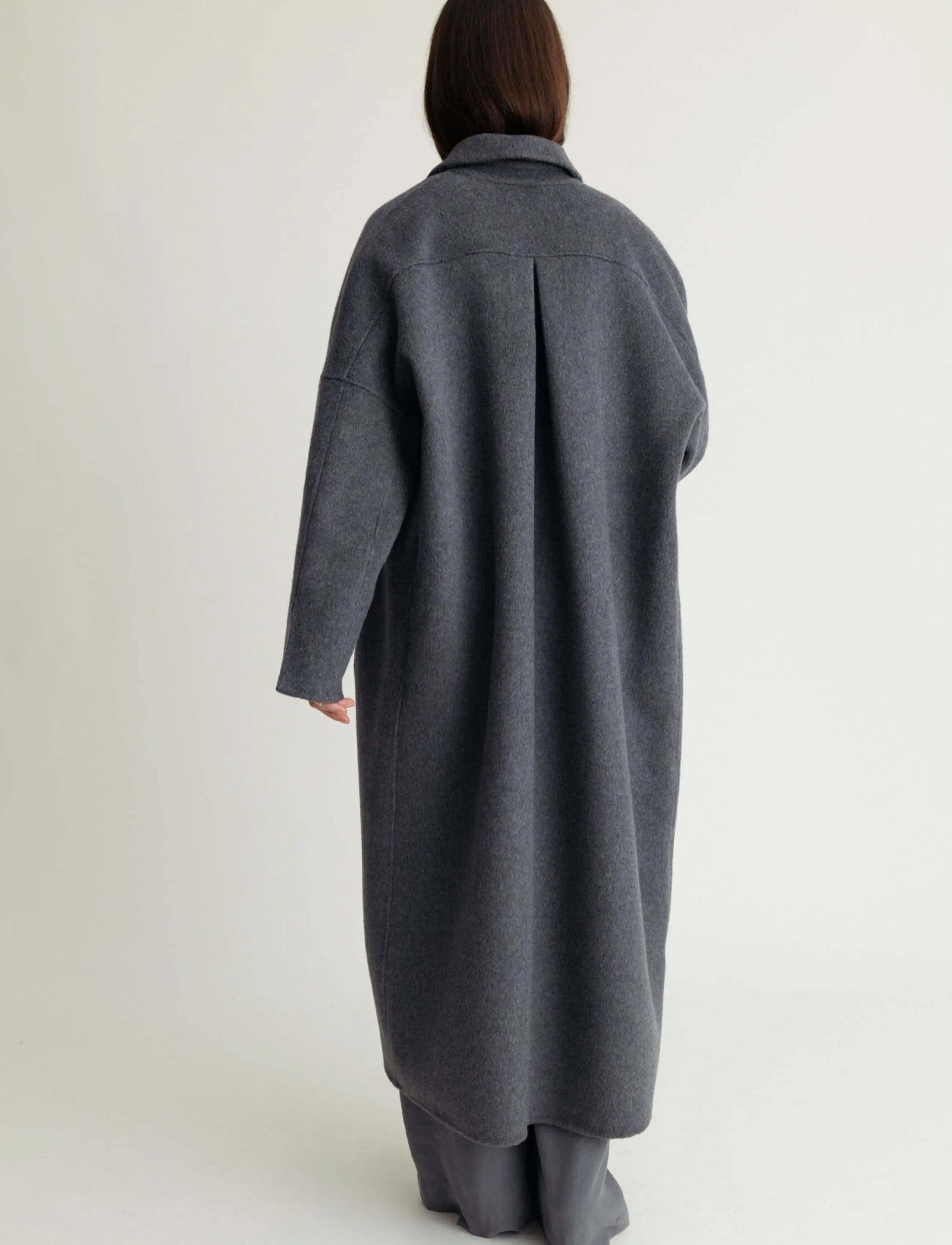 A Part Of The Art - LYRIC COAT CASHEMERE BLEND - grey melange - 3