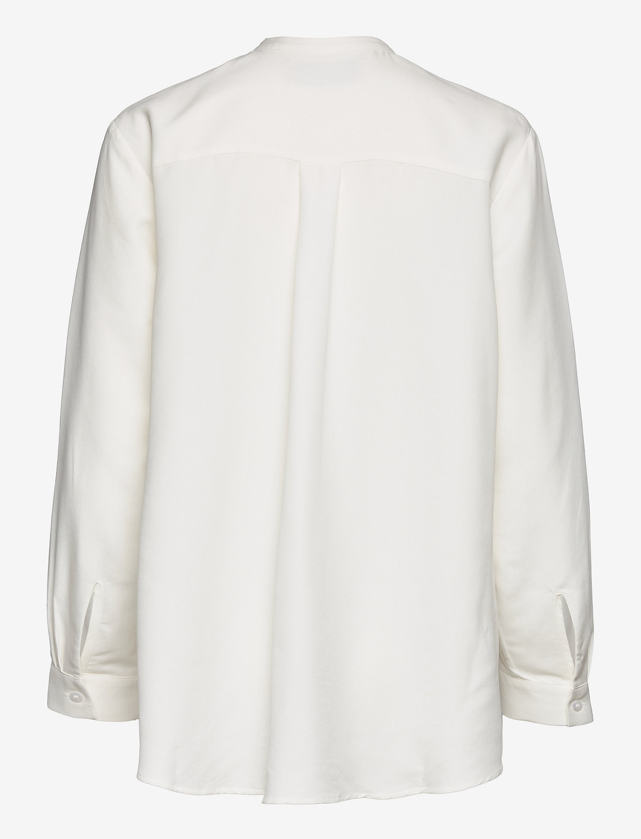 A Part Of The Art - AIRY SHIRT SOFT MODAL WHITE - langerma skyrtur - white - 1