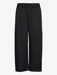 A Part Of The Art - AIRY PANTS - wide leg trousers - black - 0