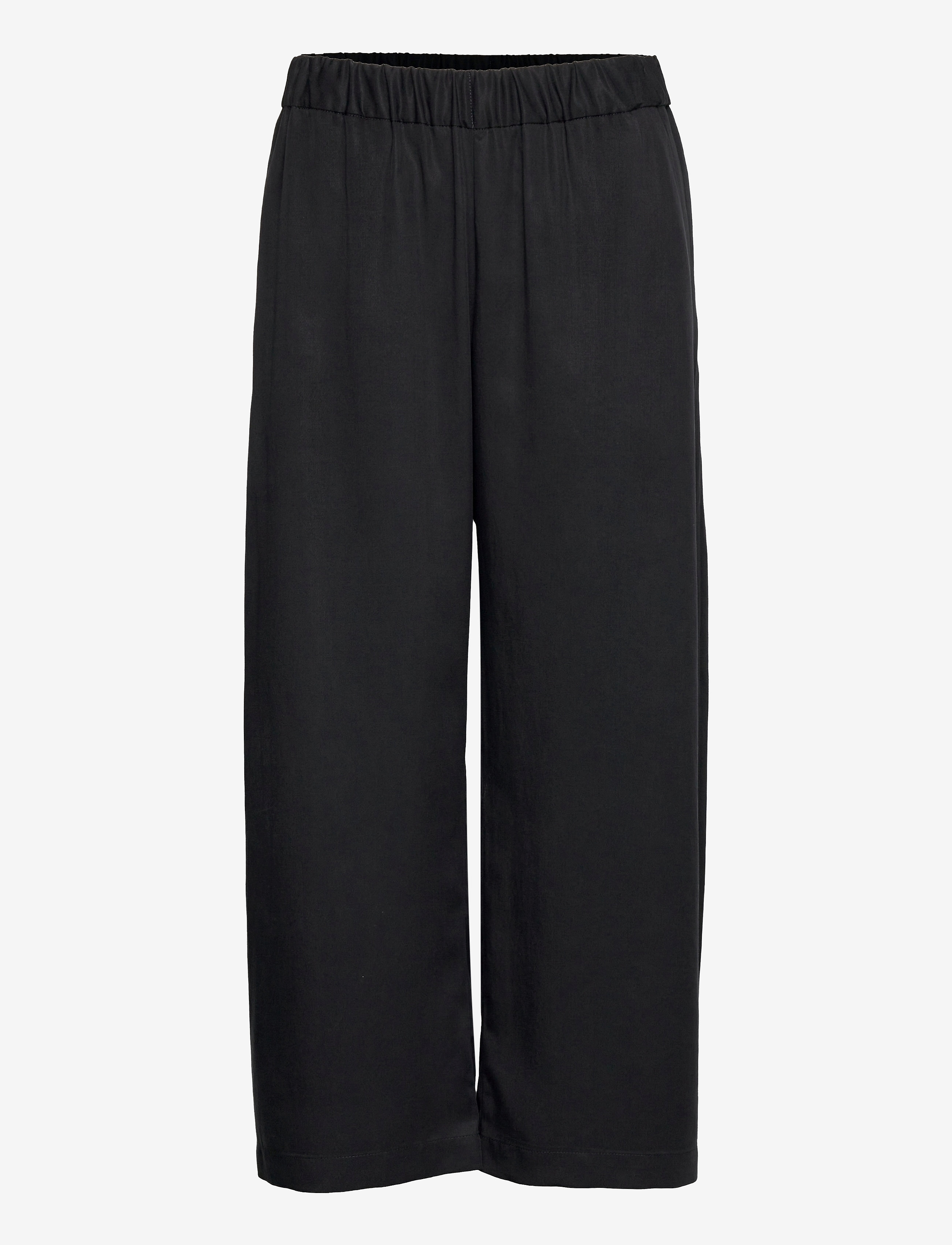 A Part Of The Art AIRY PANTS - Apģērbi - BLACK / black