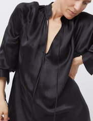 A Part Of The Art - CLOUDY DRESS CUPRO - shirt dresses - black - 3
