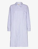 SHORELINE DRESS - OXFORD BLUE WHITE STRIPE
