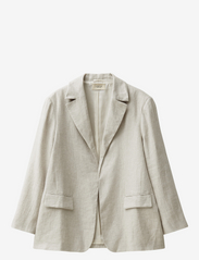 A Part Of The Art - CLOUD BLAZER - party wear at outlet prices - linen oat - 0