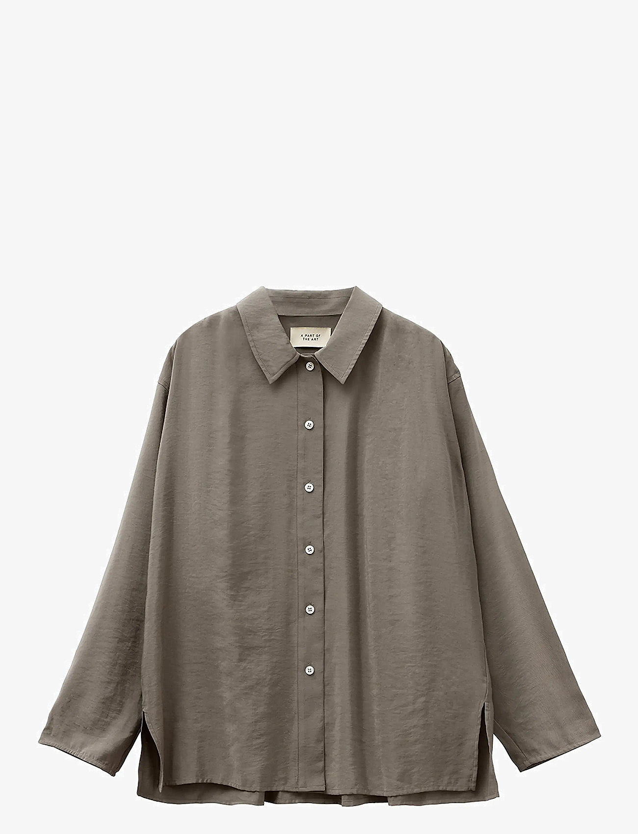 A Part Of The Art - OCEAN SHIRT - mole grey - 0