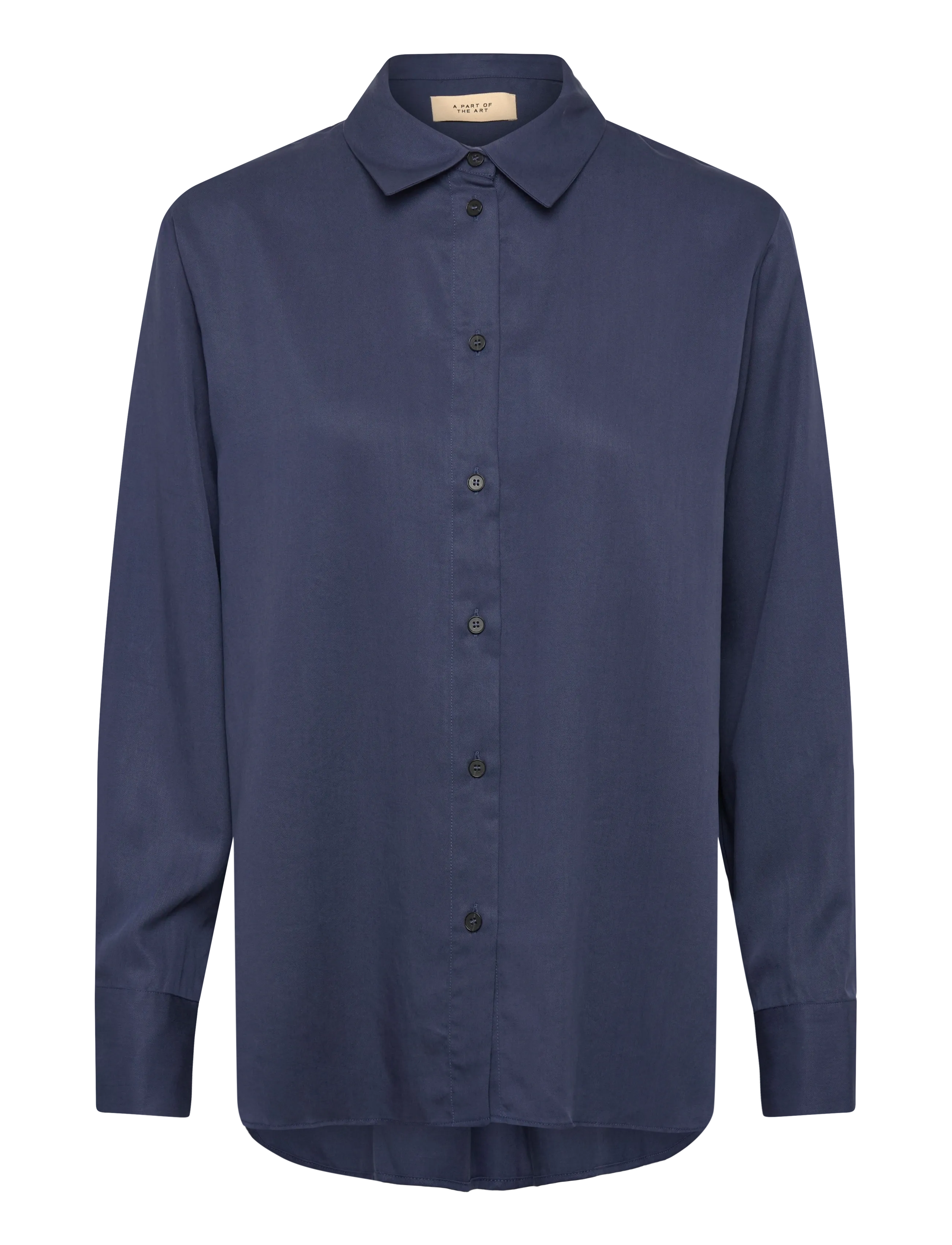 A PART OF THE ART Daily Shirt Navy - L - Damen