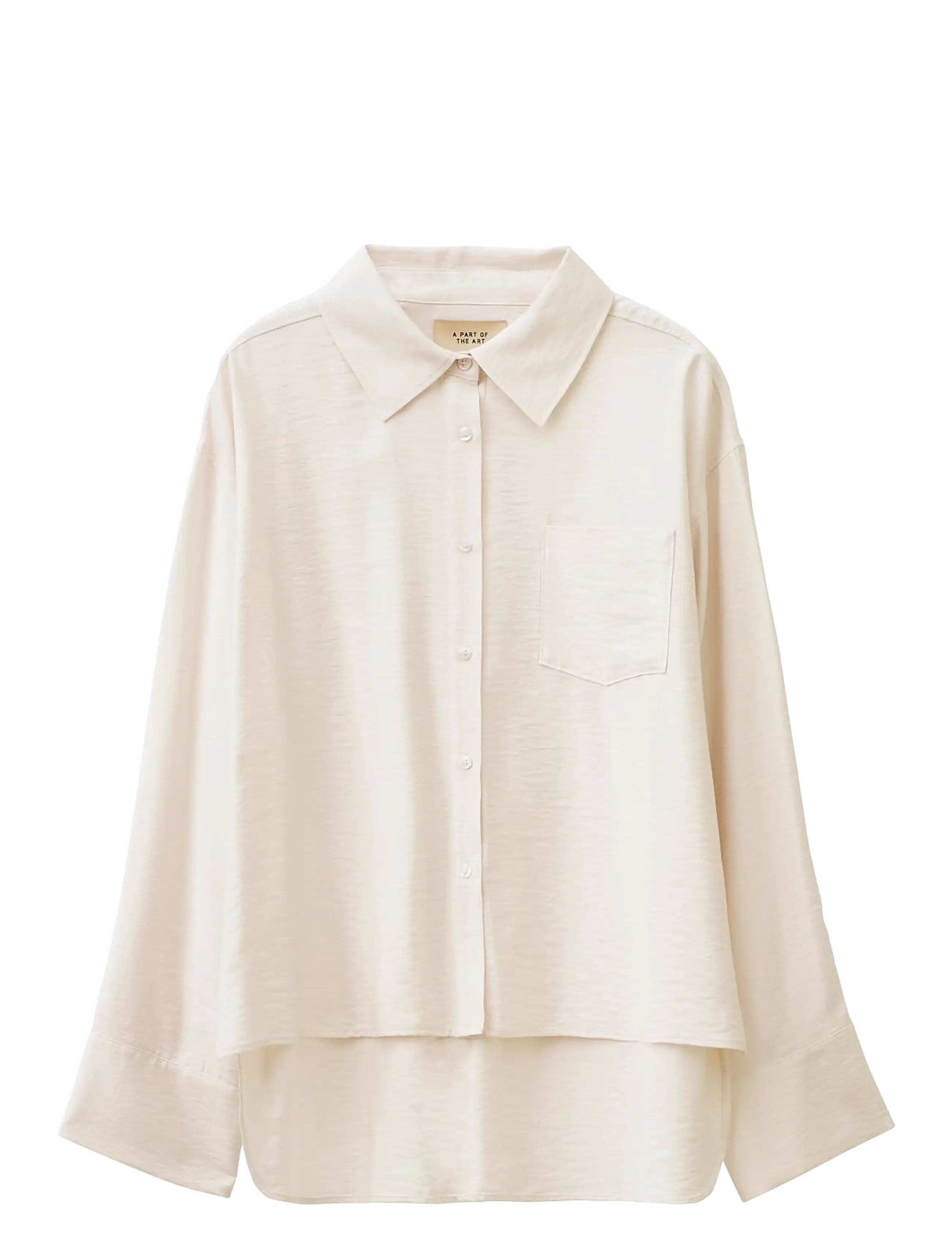 A Part Of The Art SOUL SHIRT - Starpsezonas stils - CREME / cream