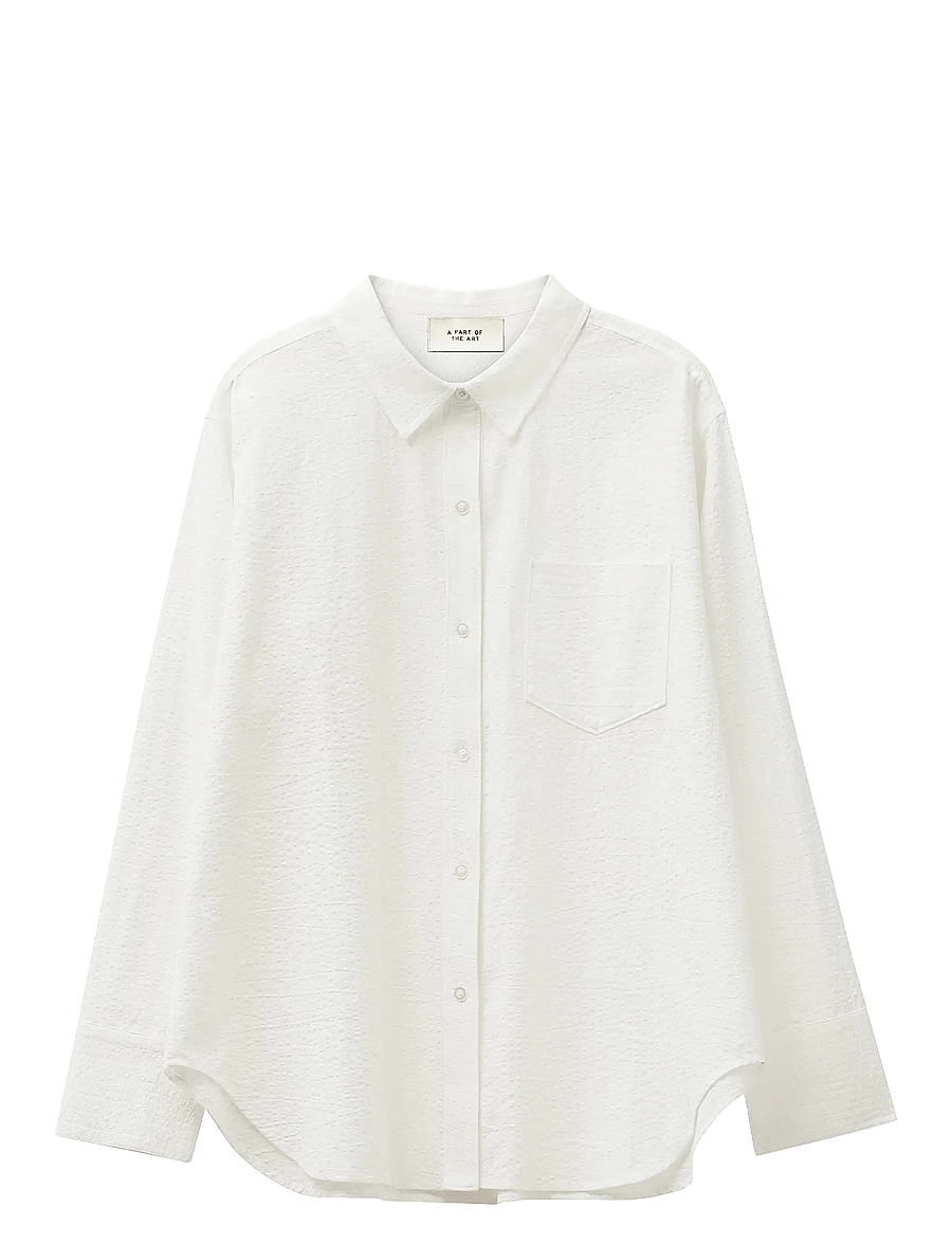 A Part Of The Art - HORIZON BLOUSE - blouses à manches longues - ivory stripe - 0