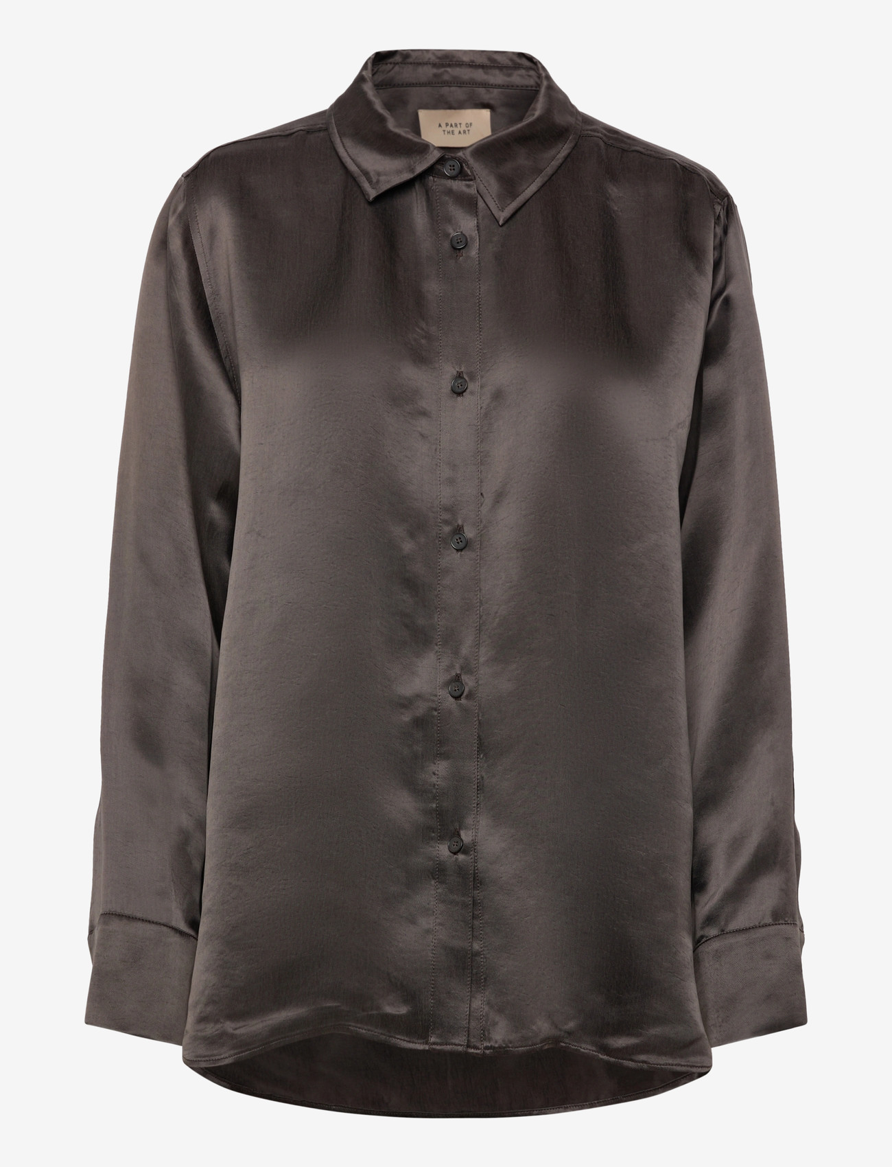 A Part Of The Art - BOLD SHIRT - langærmede skjorter - bitter chocolate - 0