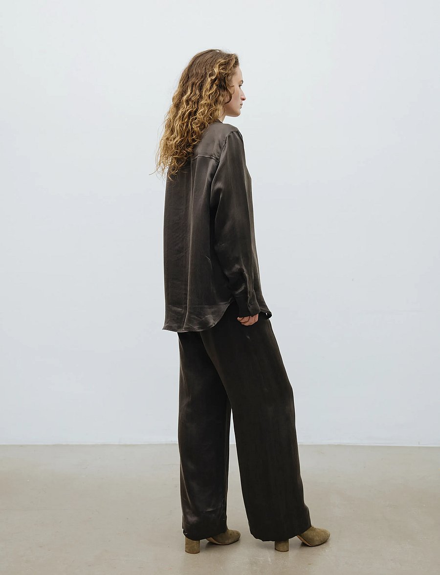 A Part Of The Art - BOLD SHIRT - langärmlige hemden - bitter chocolate - 4