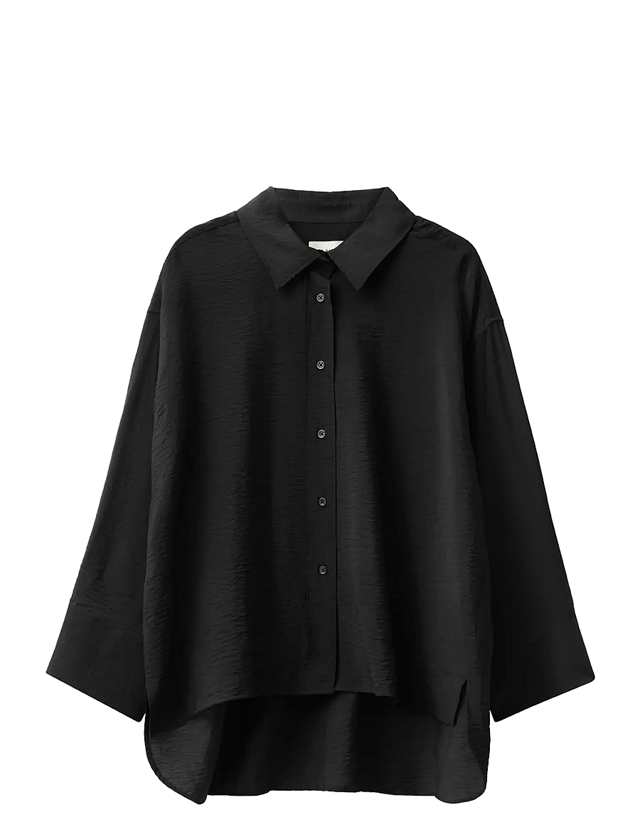 A Part Of The Art - SOUL CRINKLED SHIRT - chemises à manches longues - black - 1