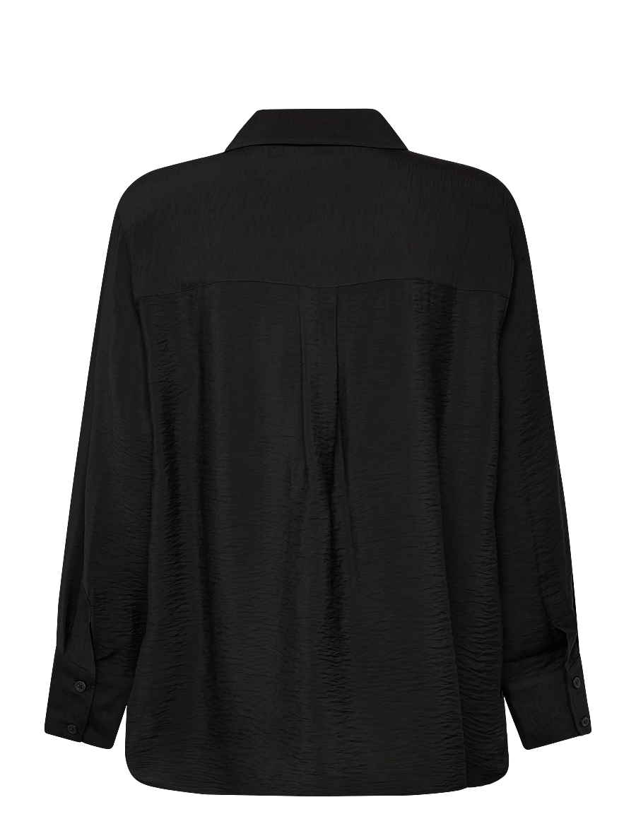 A Part Of The Art - SOUL CRINKLED SHIRT - chemises à manches longues - black - 2