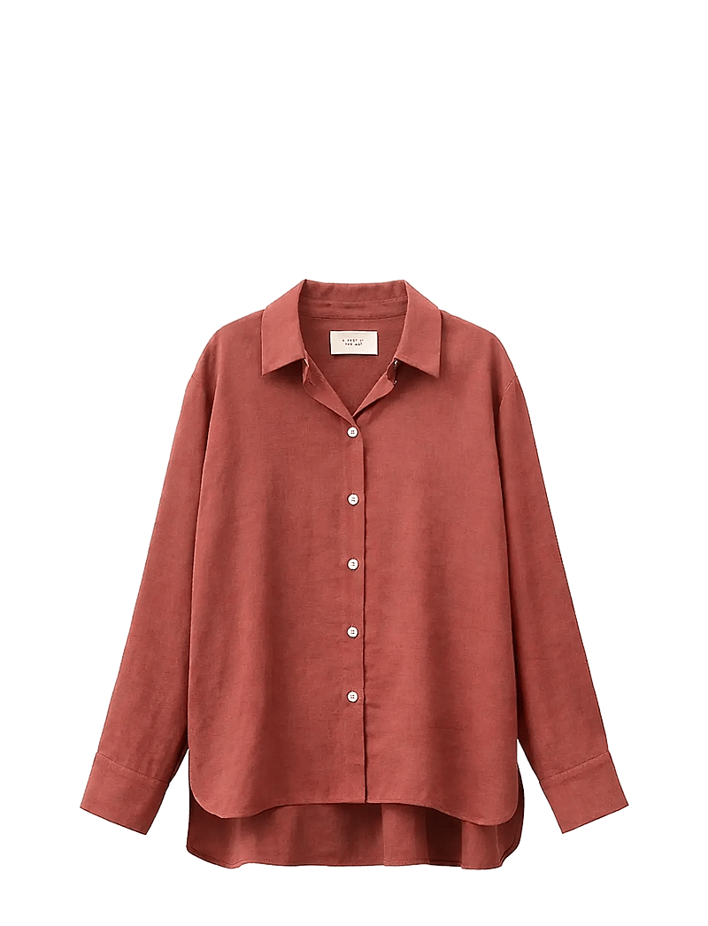 A Part Of The Art - DAILY SHIRT - långärmade skjortor - dusty rosewood - 1