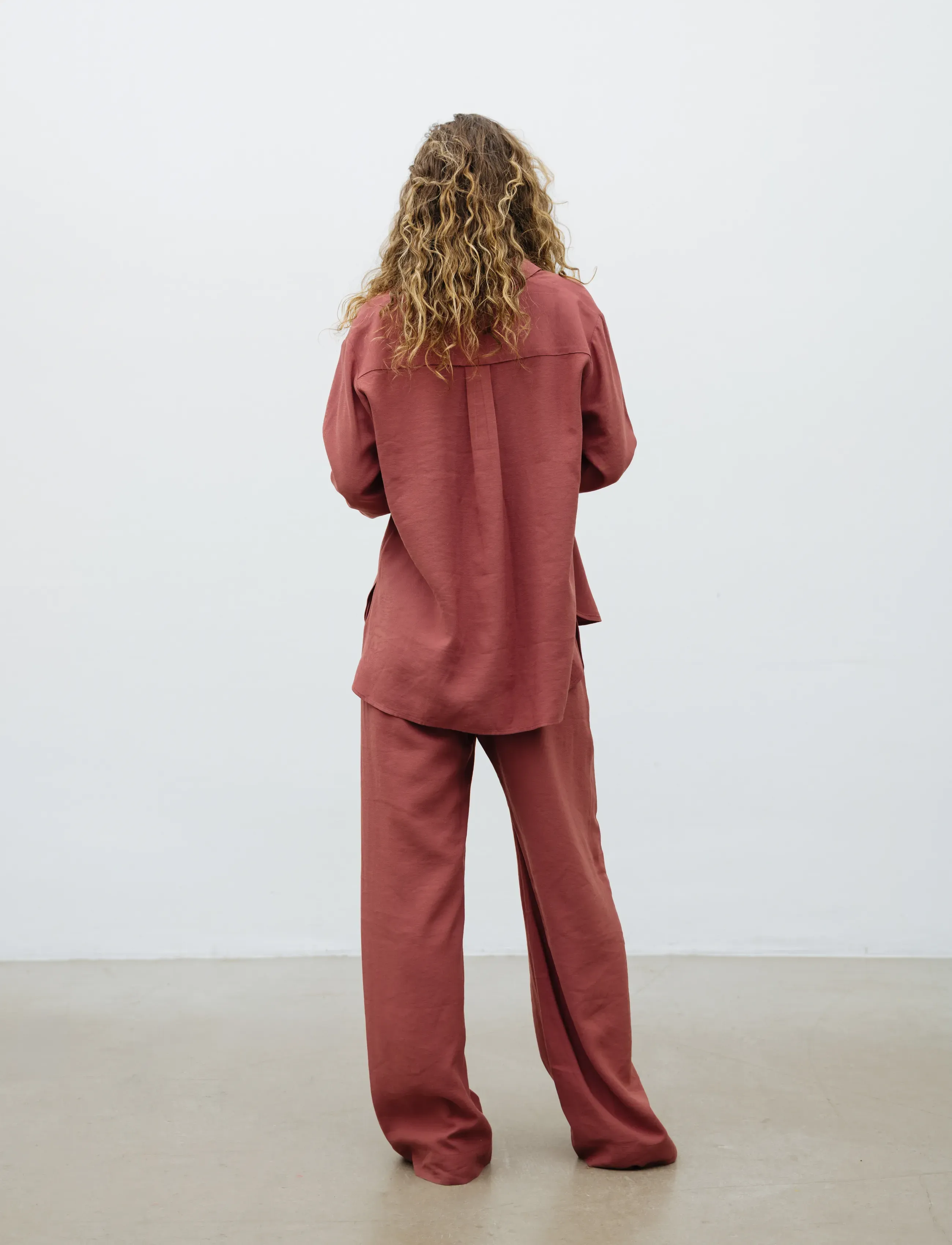A Part Of The Art - DAILY SHIRT - langärmlige hemden - dusty rosewood - 2