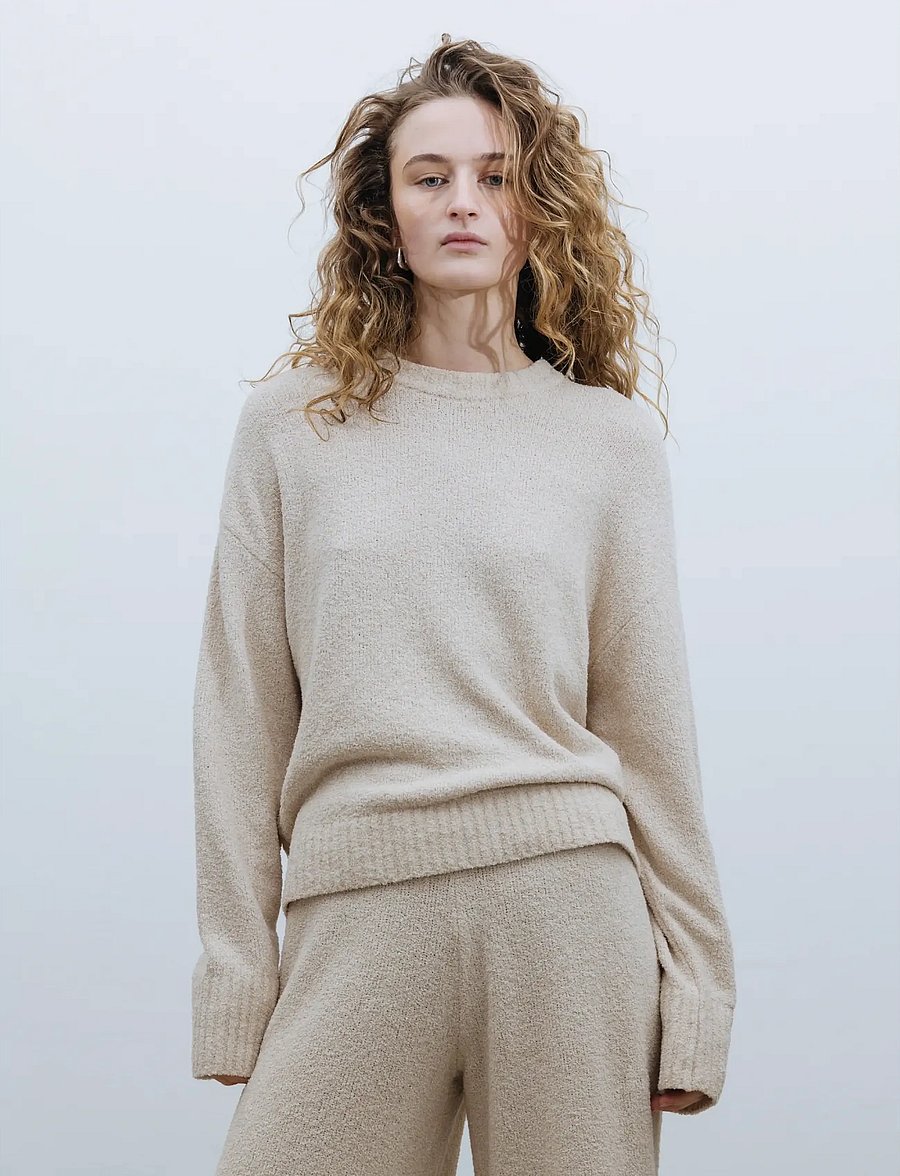 A Part Of The Art - CALM KNIT - striktrøjer - linen - 0