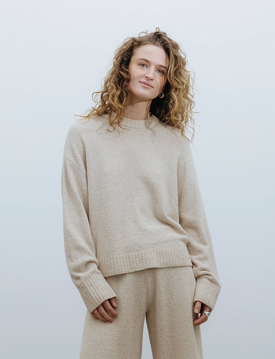 A Part Of The Art - CALM KNIT - striktrøjer - linen - 2