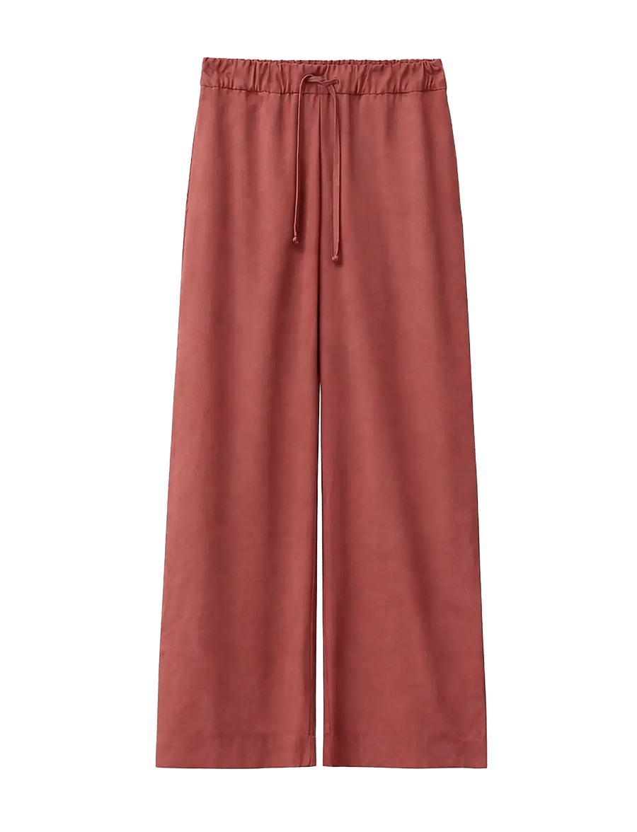 A Part Of The Art - VACANT PANTS - laia säärega püksid - dusty rosewood - 1