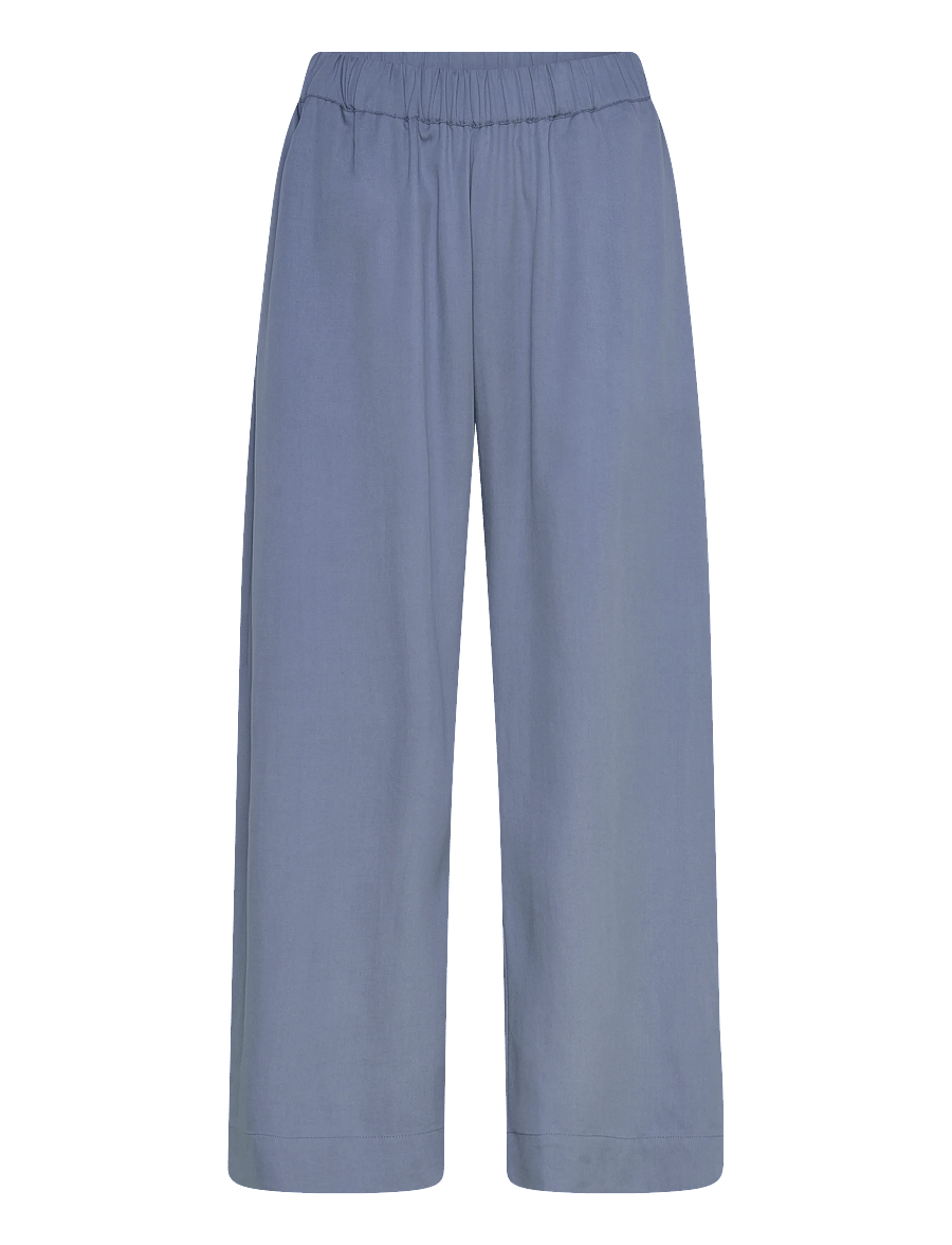 A Part Of The Art - AIRY PANTS - bukser med lige ben - pale indigo - 0