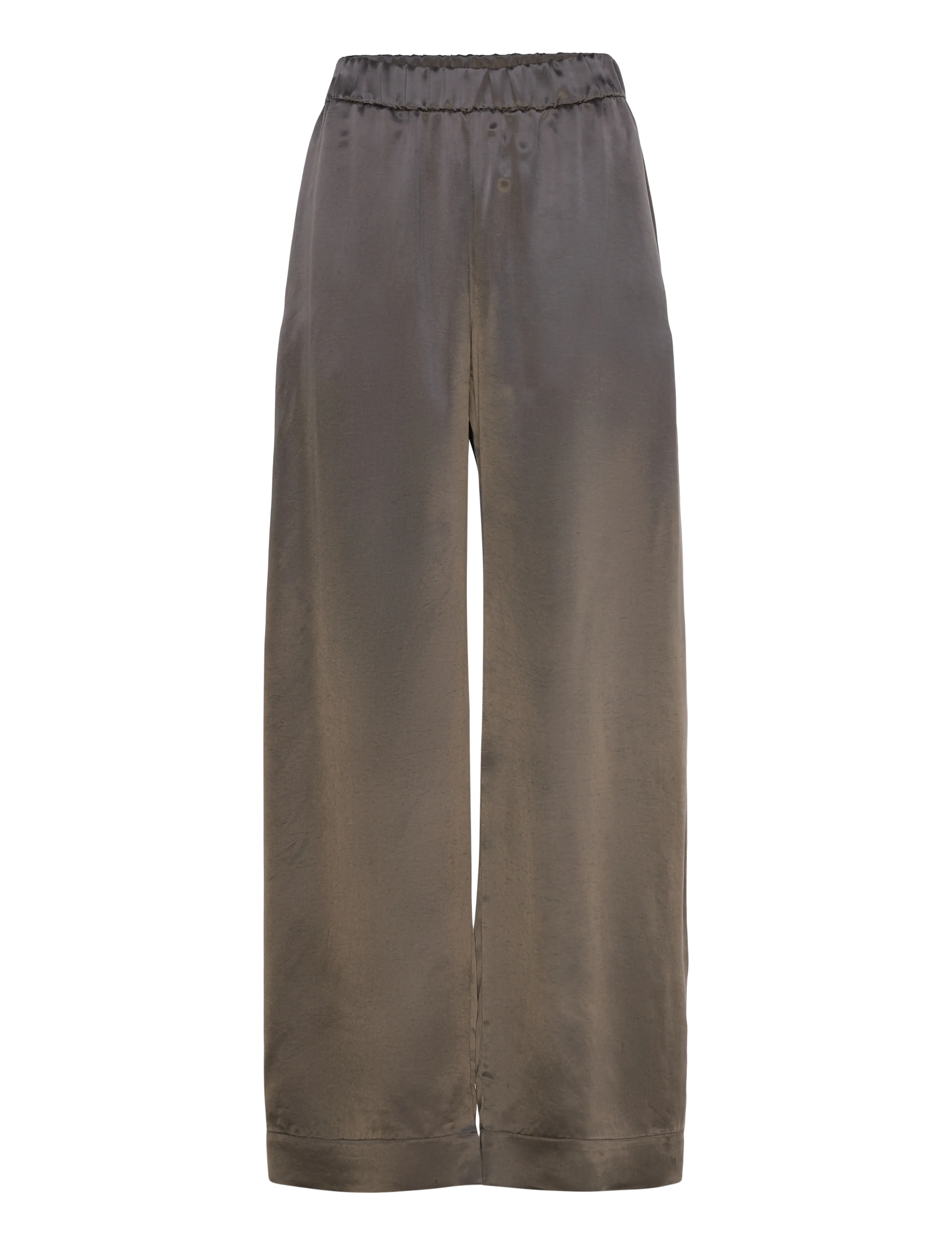 A Part Of The Art DAILY PANTS - Uus - BITTER CHOCOLATE / grey