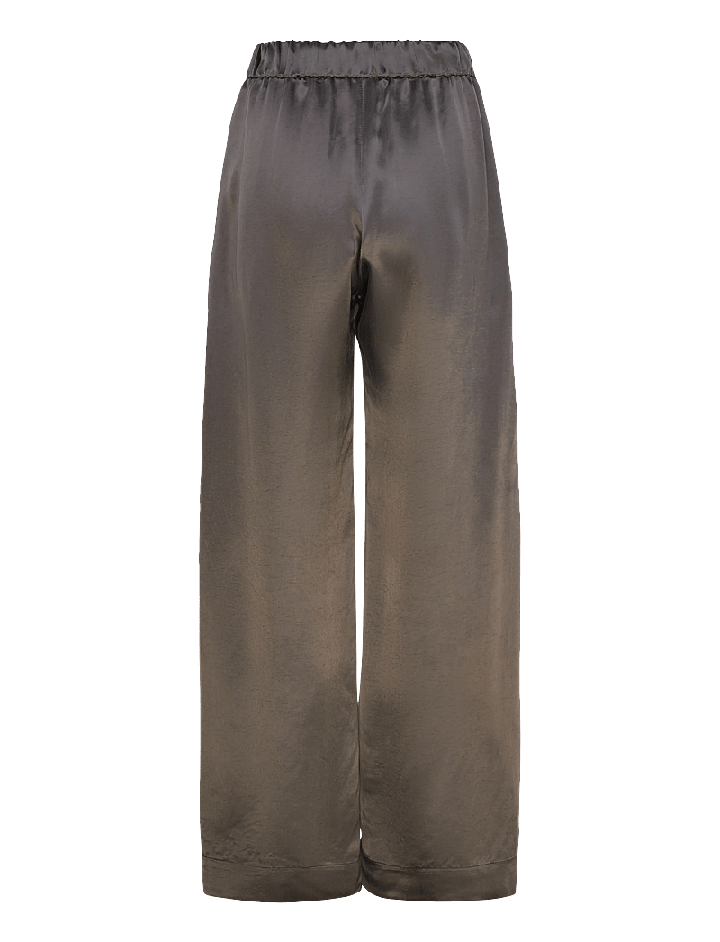 A Part Of The Art - DAILY PANTS - hosen mit weitem bein - bitter chocolate - 1