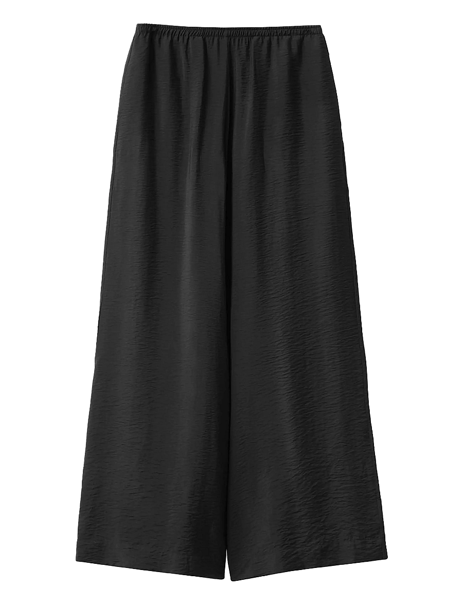 A Part Of The Art - ALLURE CRINKLED PANTS - black - 1
