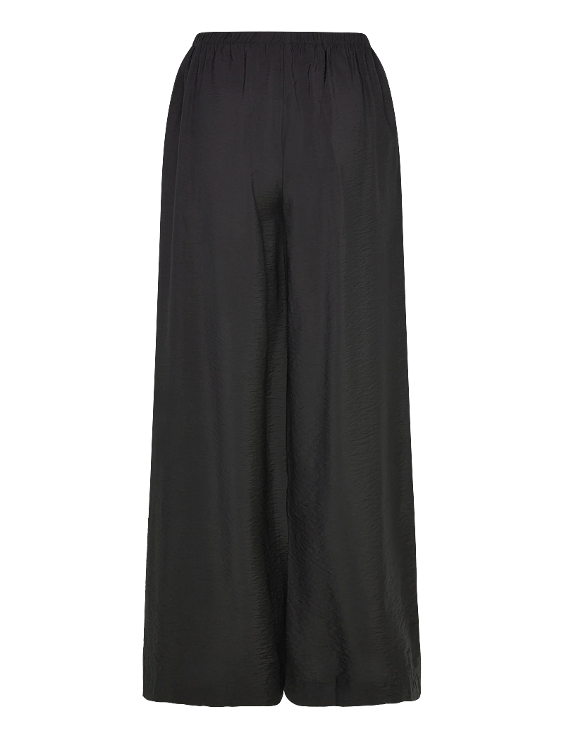 A Part Of The Art - ALLURE CRINKLED PANTS - hosen mit weitem bein - black - 2