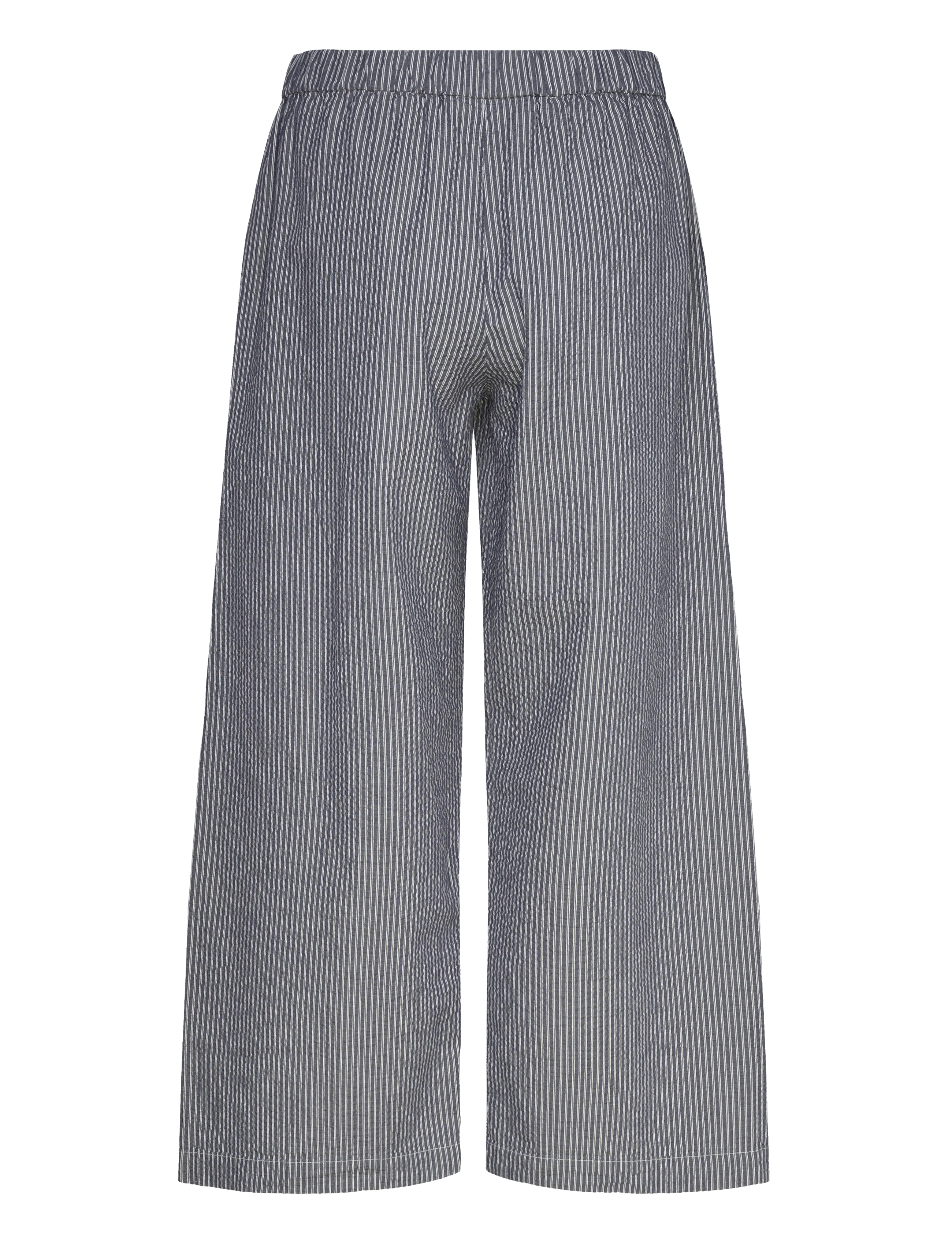 A Part Of The Art - AIRY KNIT PANTS - vide bukser - ocean layers stripe - 1