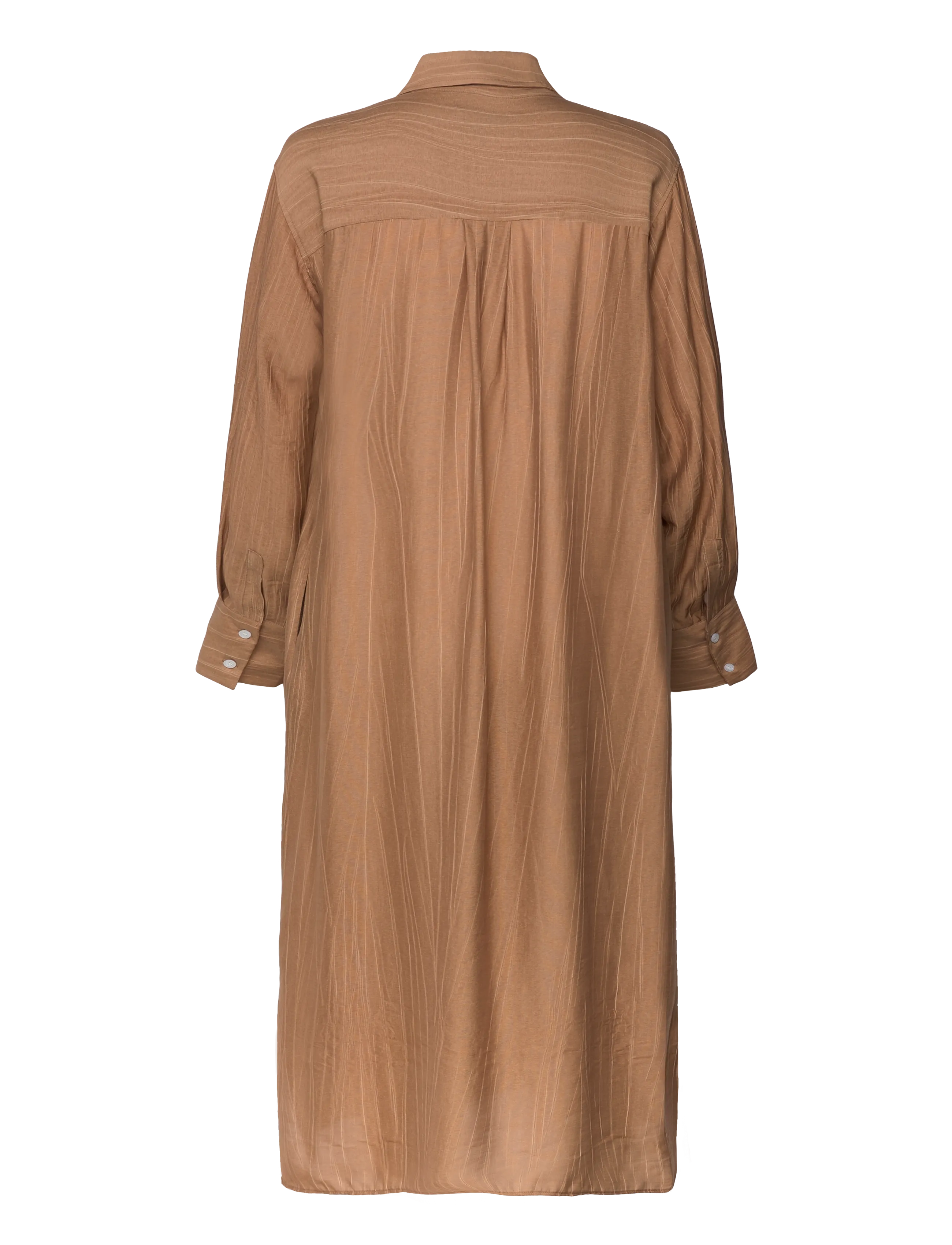 A Part Of The Art - BOLD DRESS SHEER CRINKEL - robes chemises - hazelnut - 2