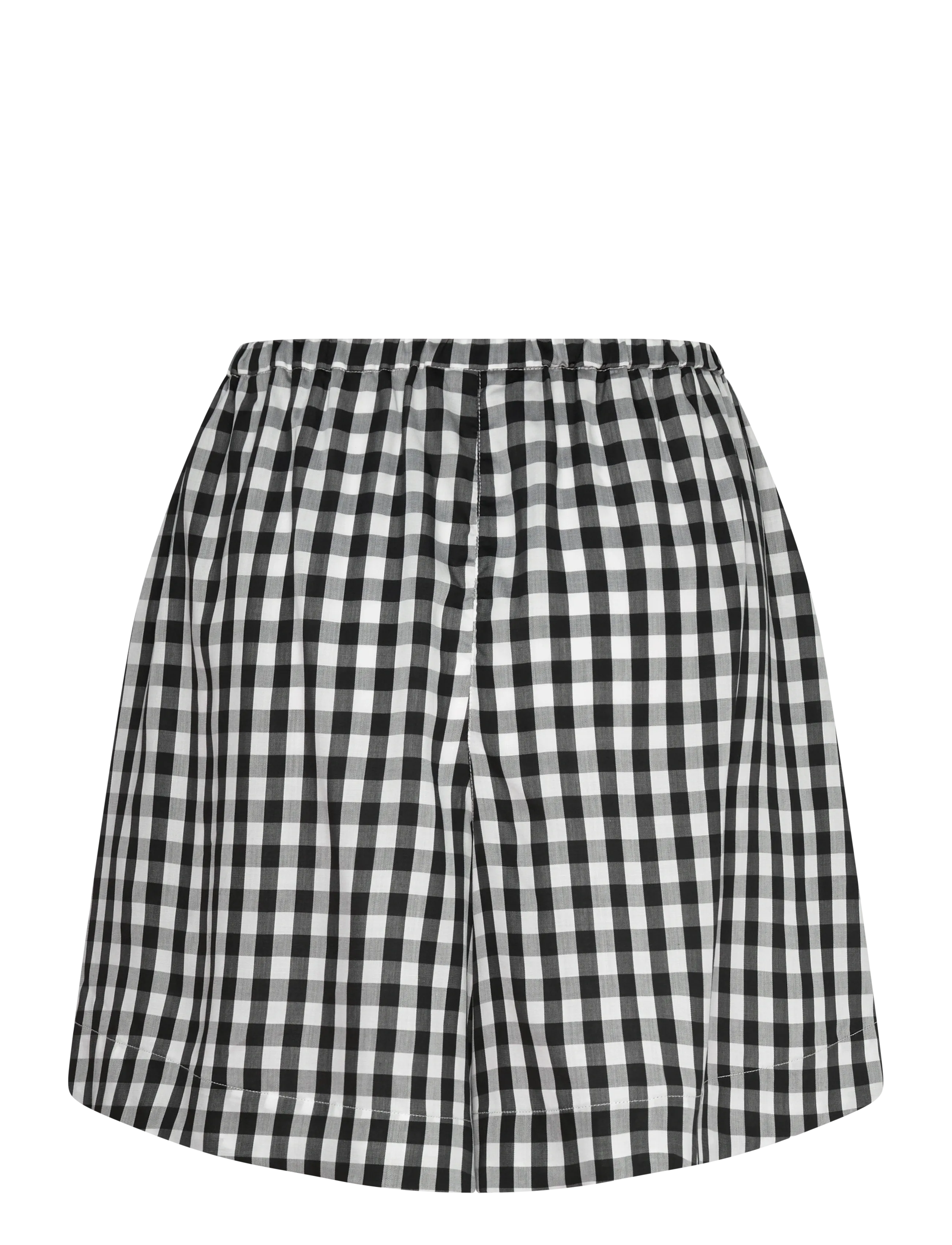 A Part Of The Art - ALLURE SHORTS - black and white check - 2