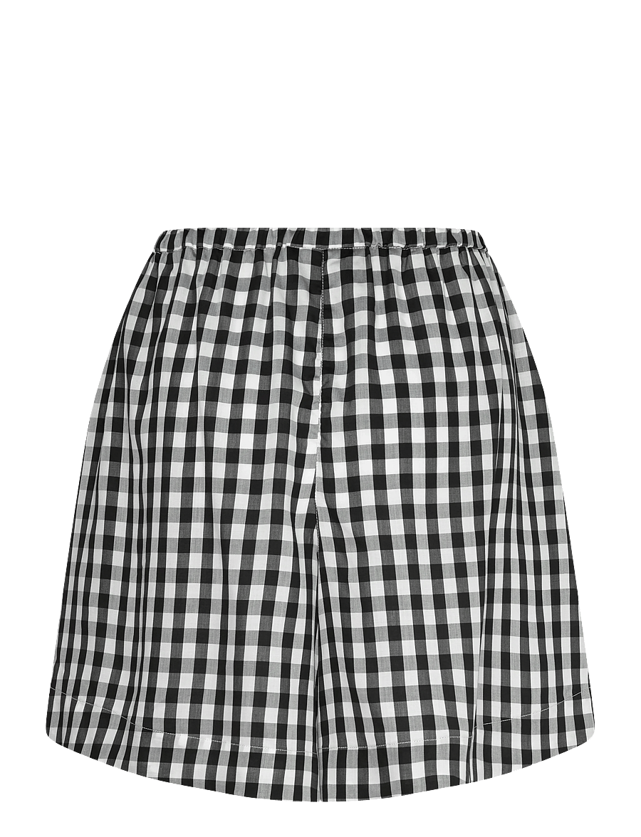 A Part Of The Art - ALLURE SHORTS - black and white check - 2