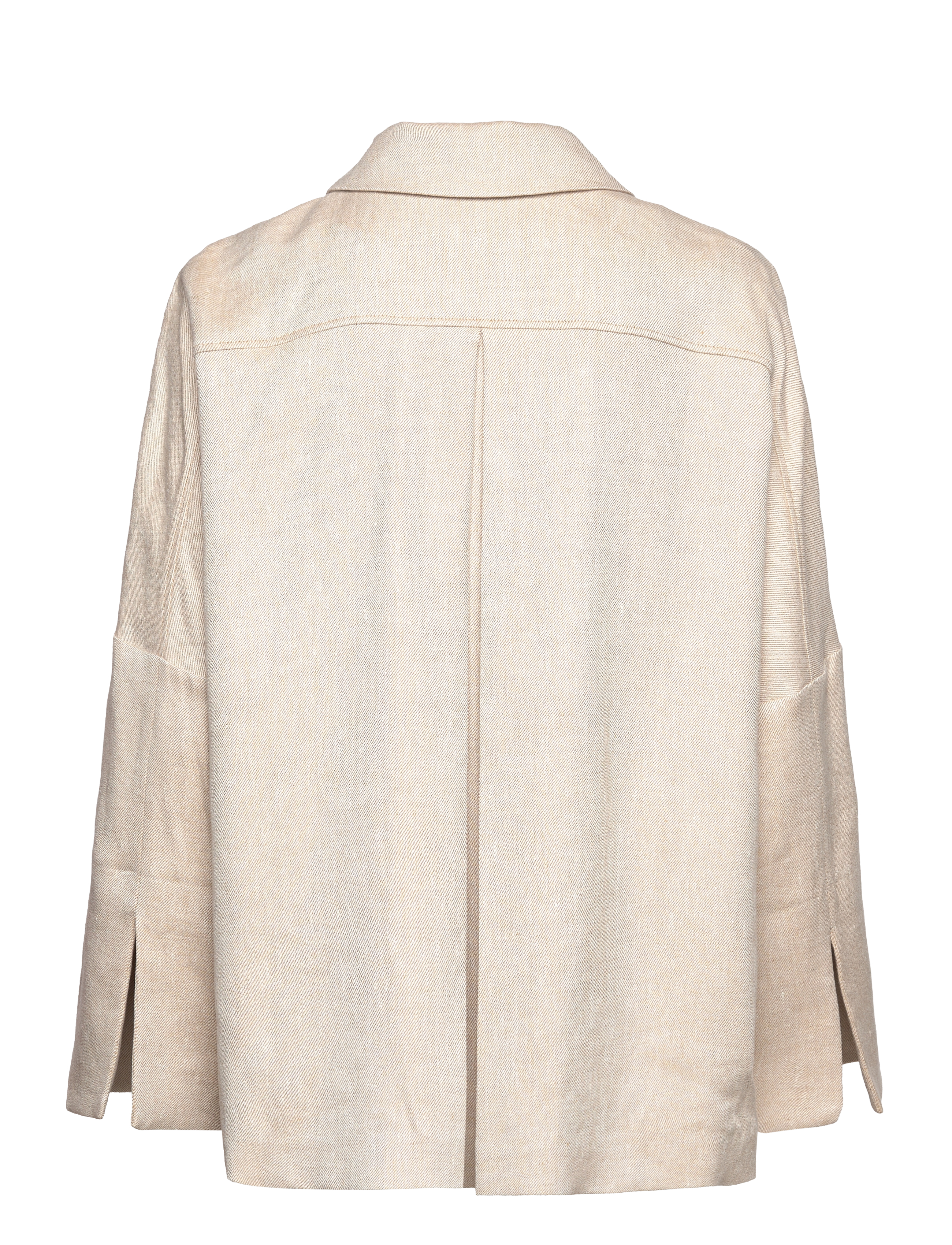 A Part Of The Art - LYRIC SHORT TRENCH COAT - oat - 1
